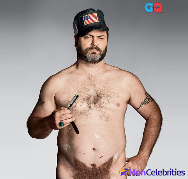 Nick Offerman nude and sexy pics