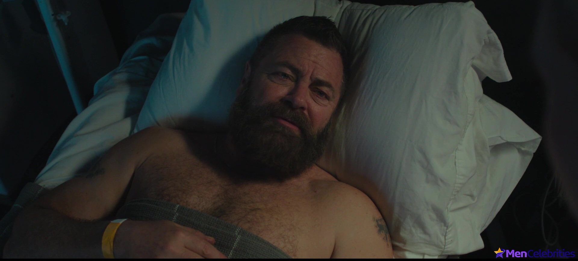 Nick Offerman nude cock and gay sex scenes