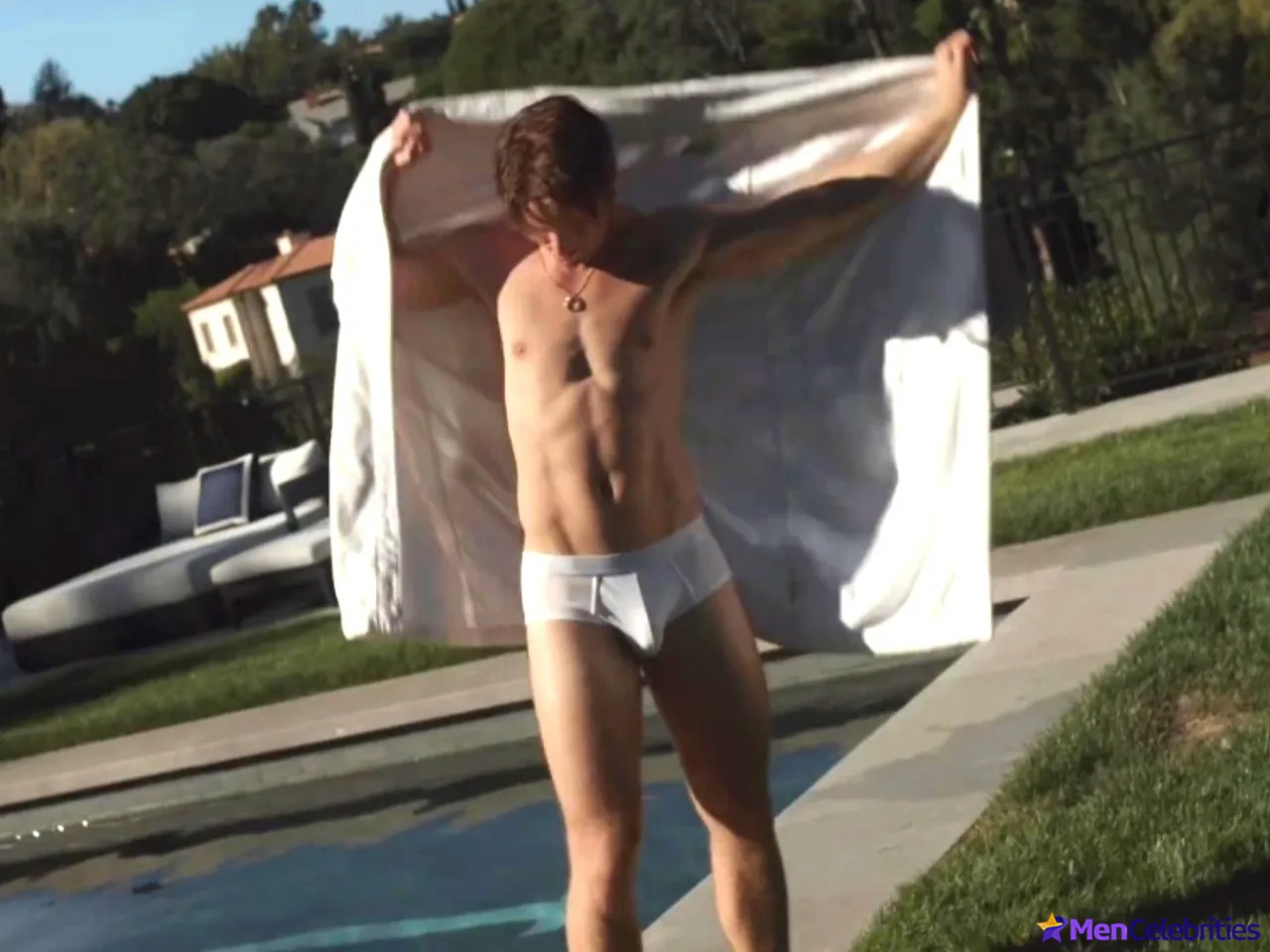Nico Greetham shirtless and bulge pics