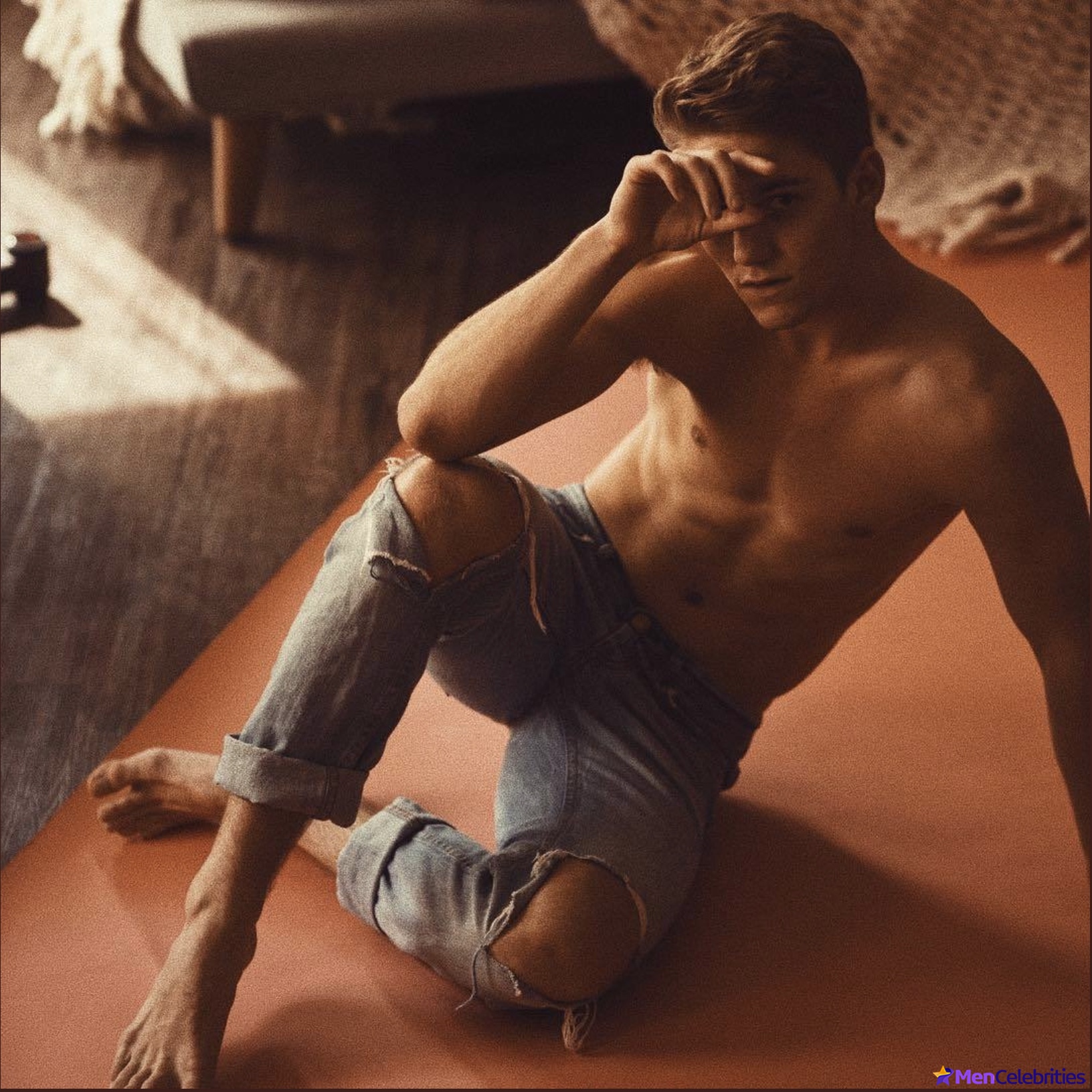 Nico Greetham shirtless and bulge pics