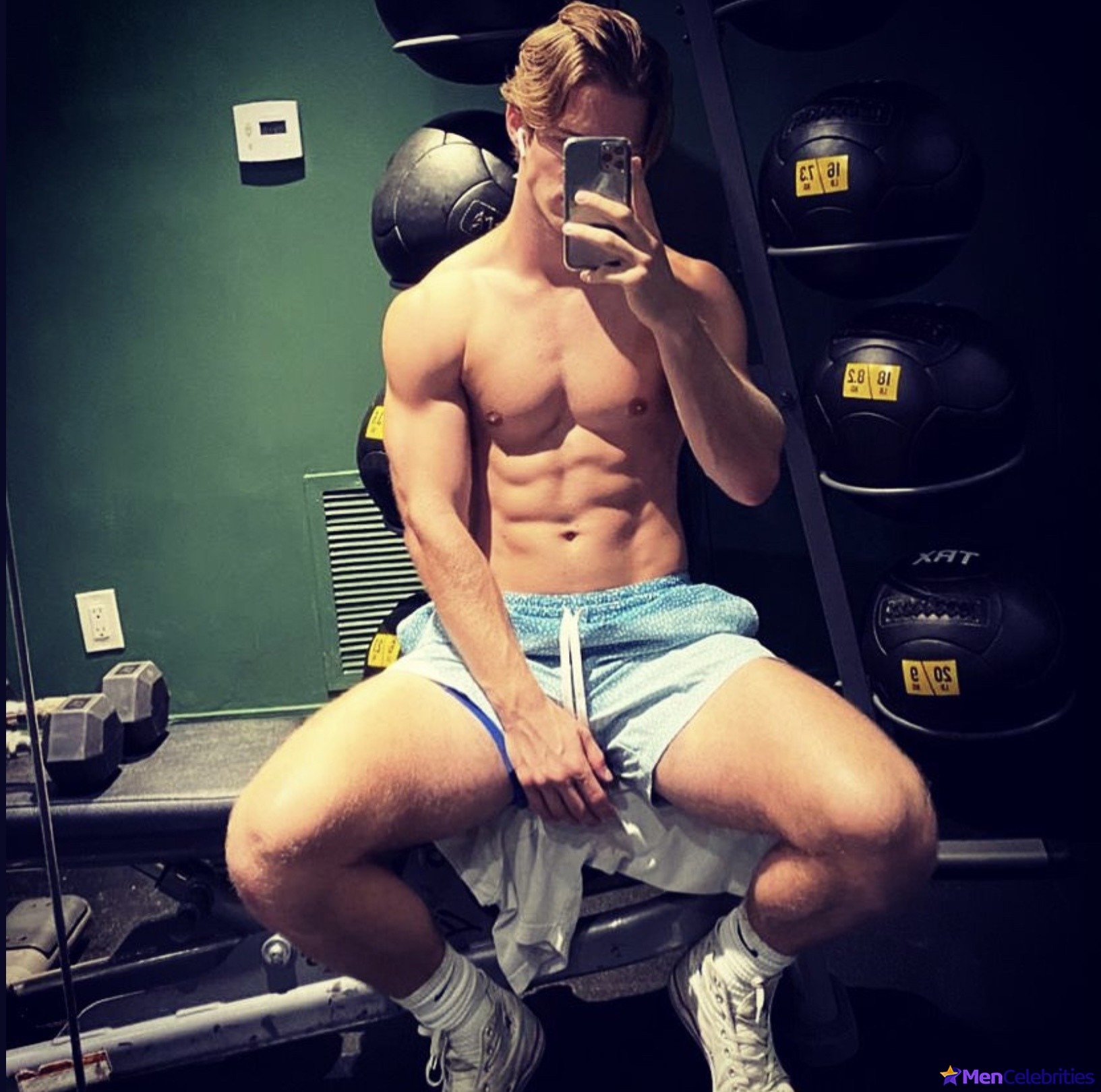 Nico Greetham shirtless and bulge pics