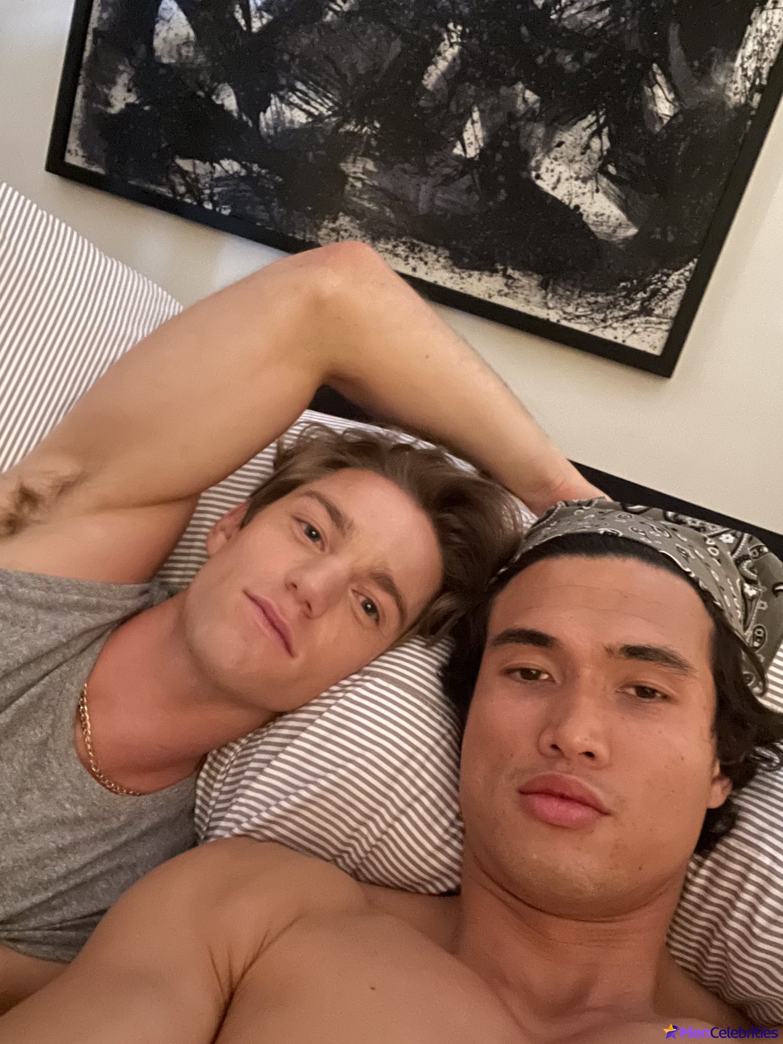 Nico Greetham shirtless and bulge pics