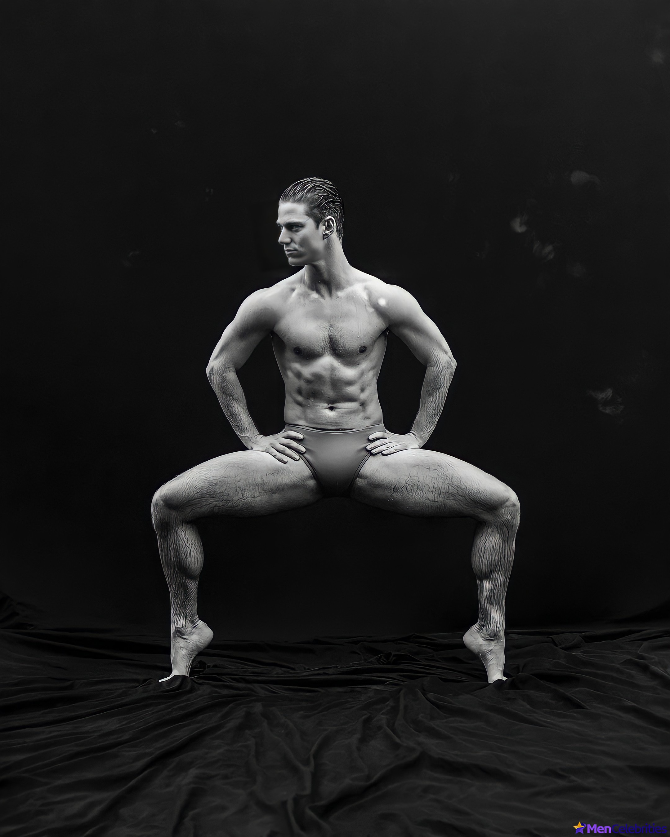 Nico Greetham shirtless and bulge pics