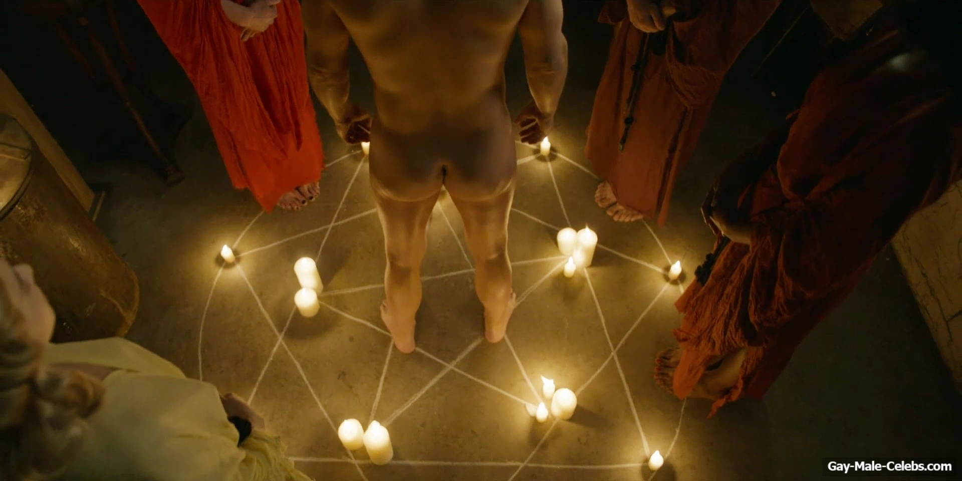 Rupert Friend nude sex scenes in Strange Angel