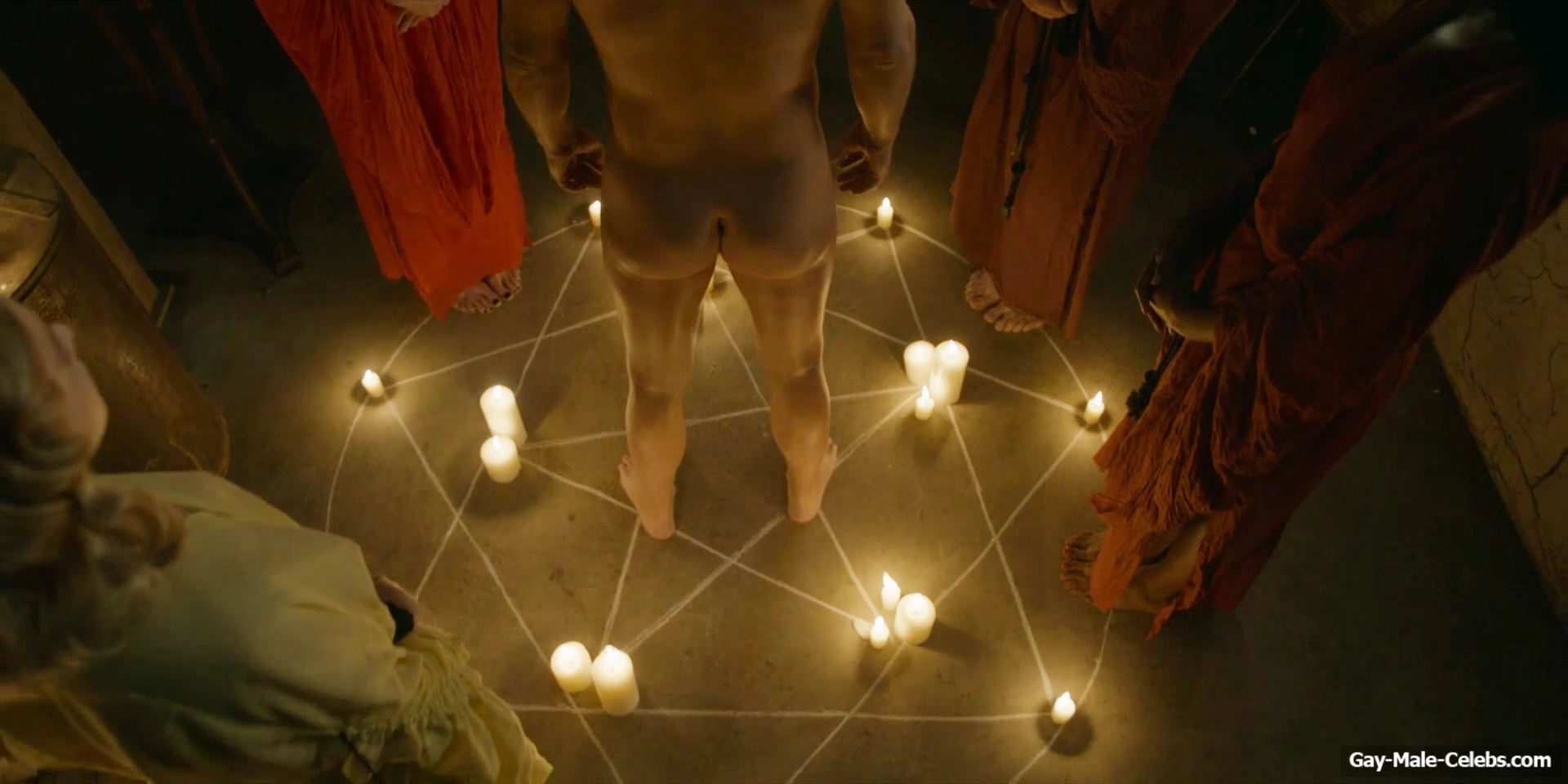 Rupert Friend nude sex scenes in Strange Angel