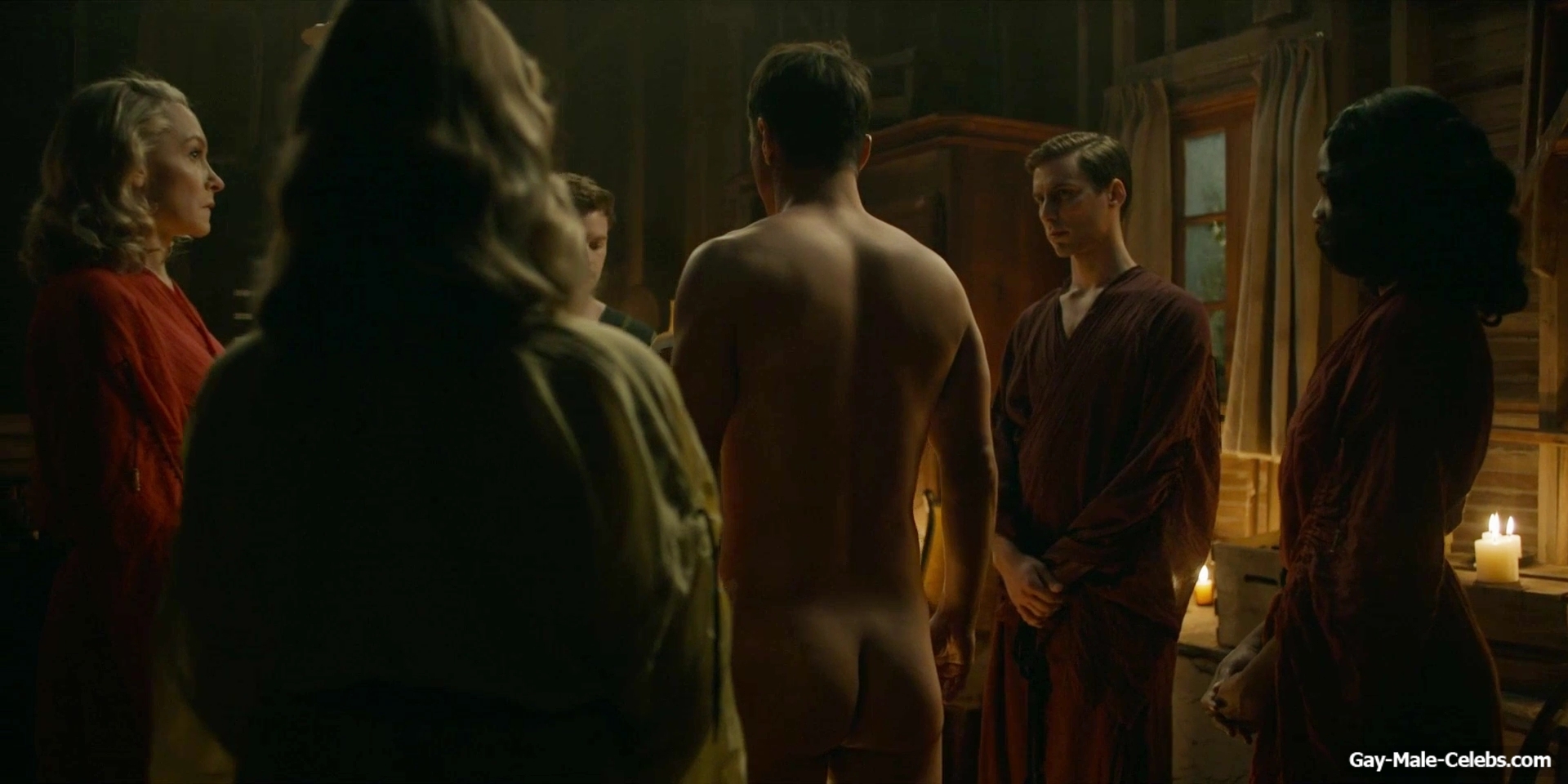 Rupert Friend nude sex scenes in Strange Angel