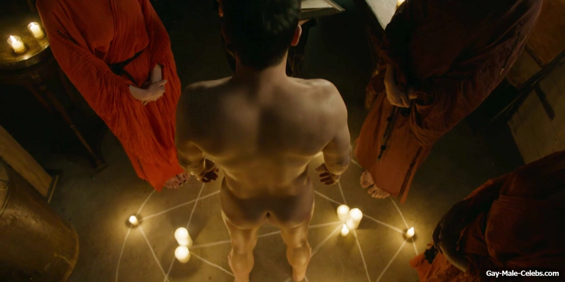 Rupert Friend nude sex scenes in Strange Angel