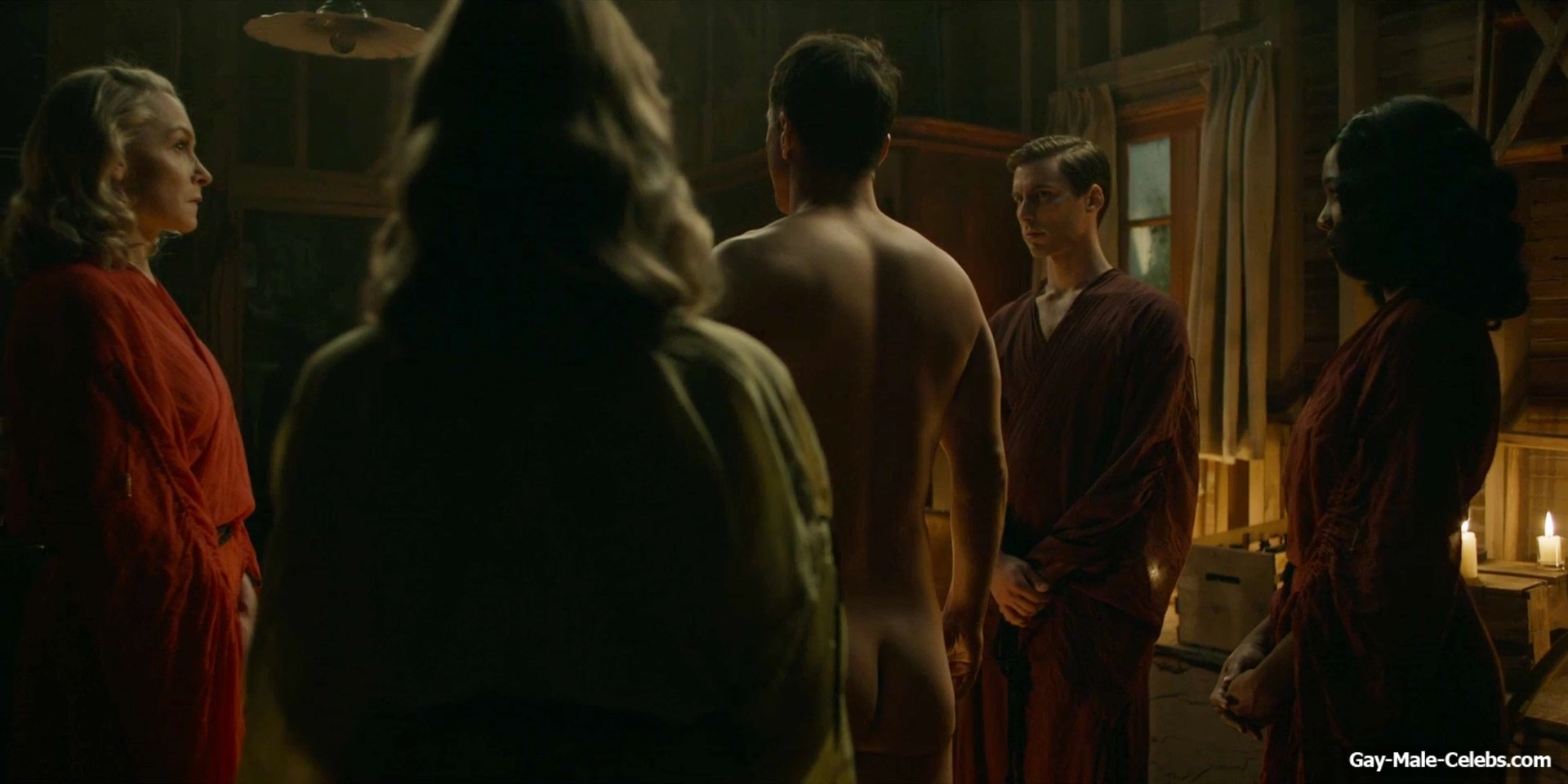 Rupert Friend nude sex scenes in Strange Angel