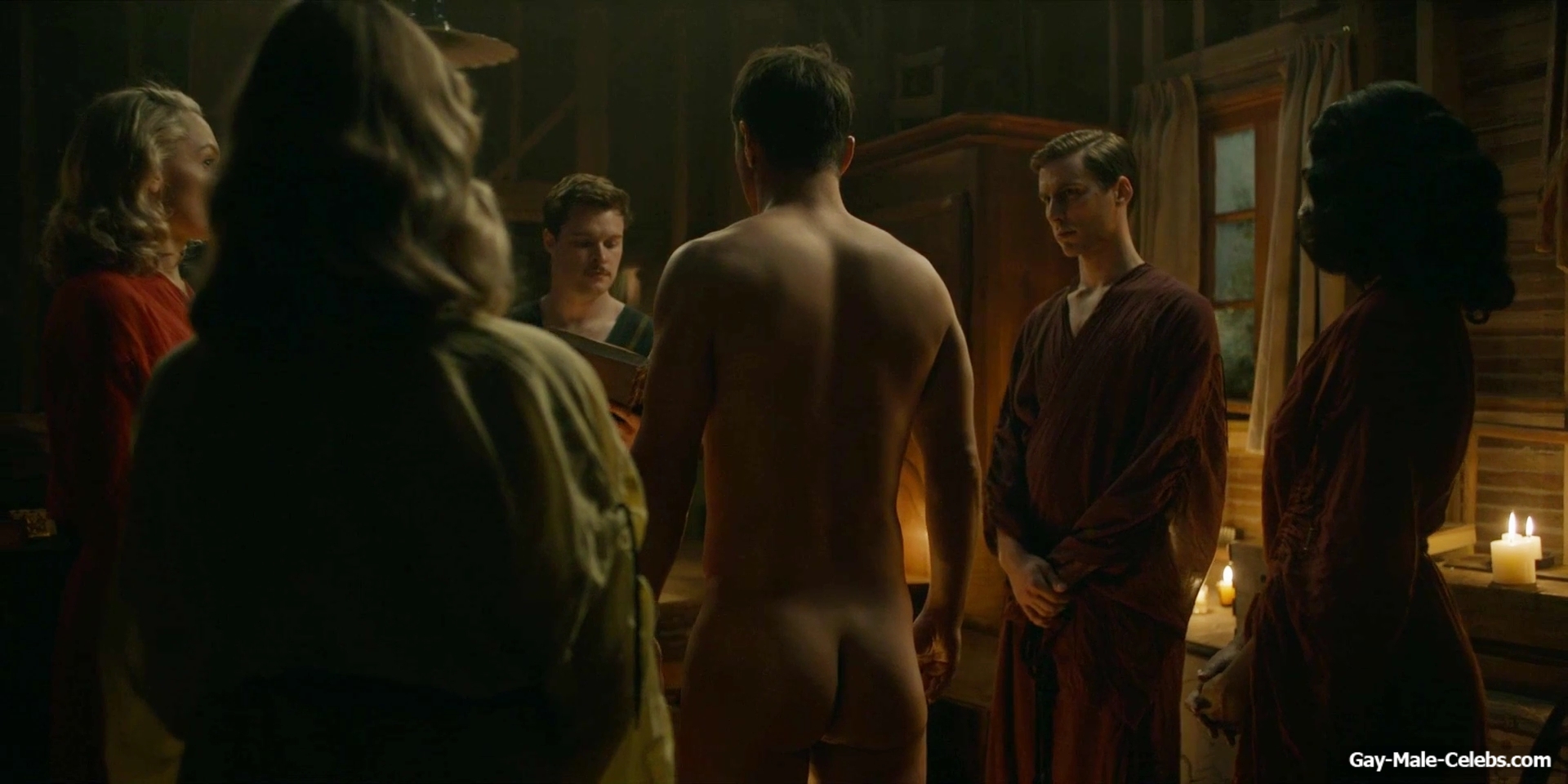 Rupert Friend nude sex scenes in Strange Angel