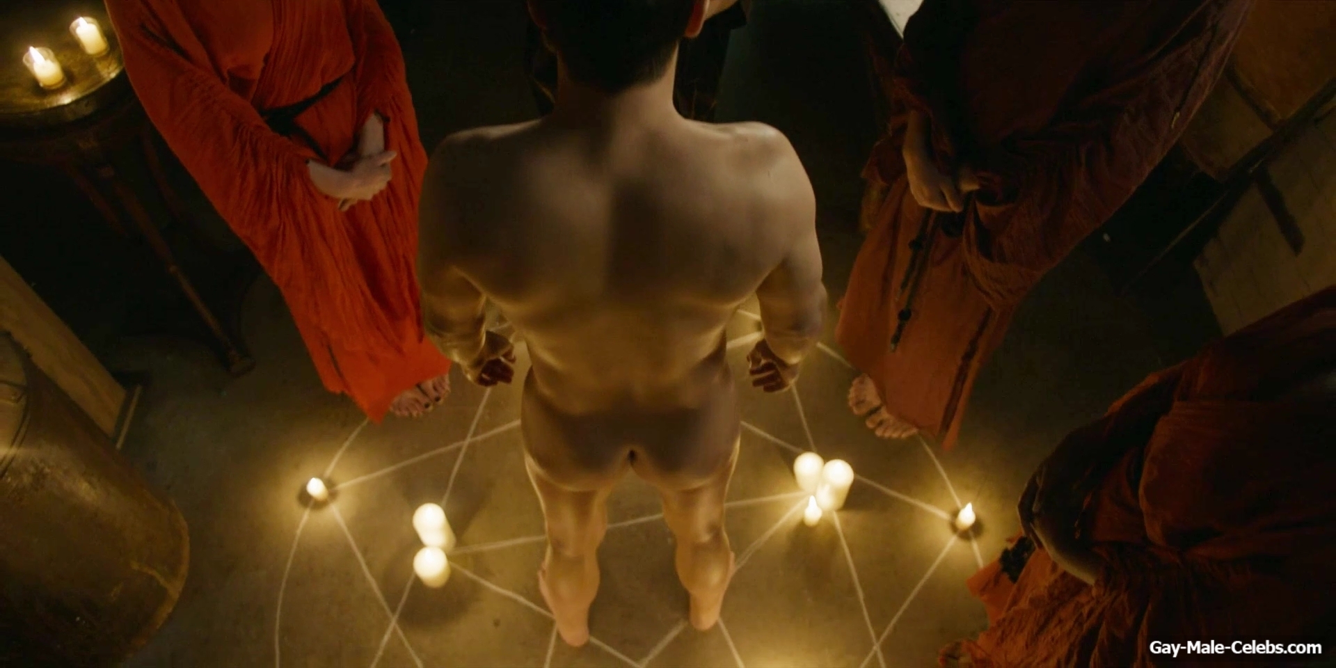 Rupert Friend nude sex scenes in Strange Angel