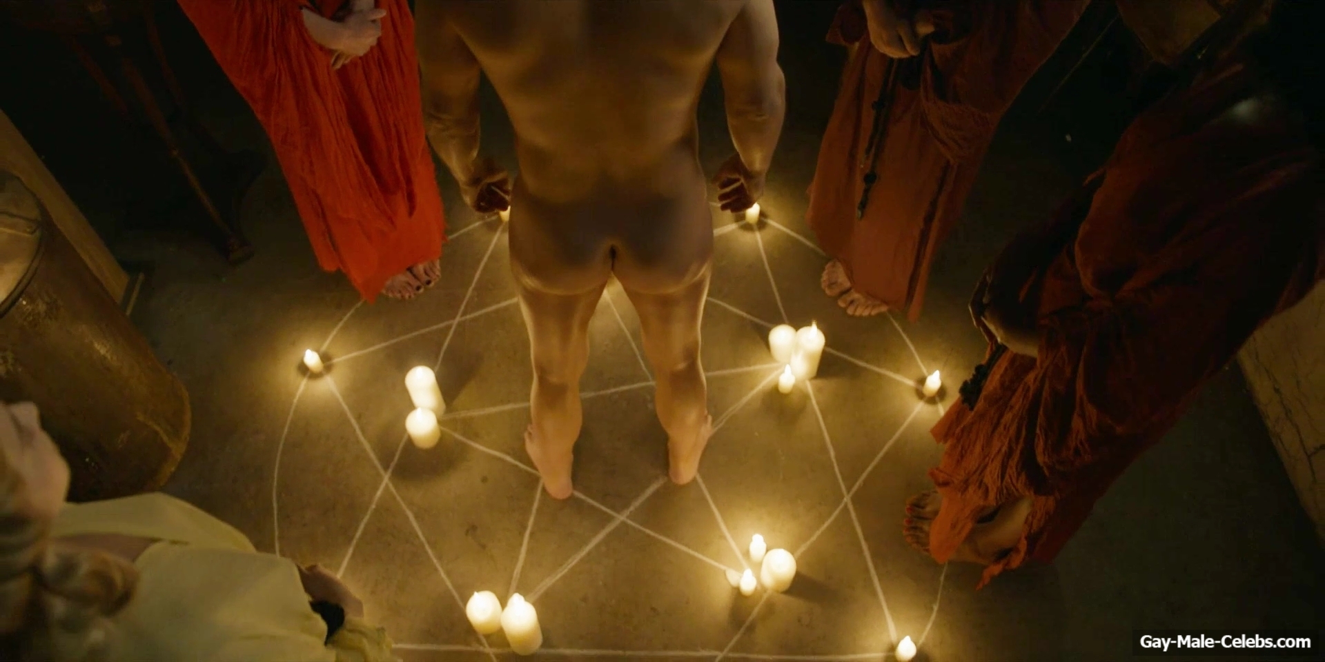 Rupert Friend nude sex scenes in Strange Angel