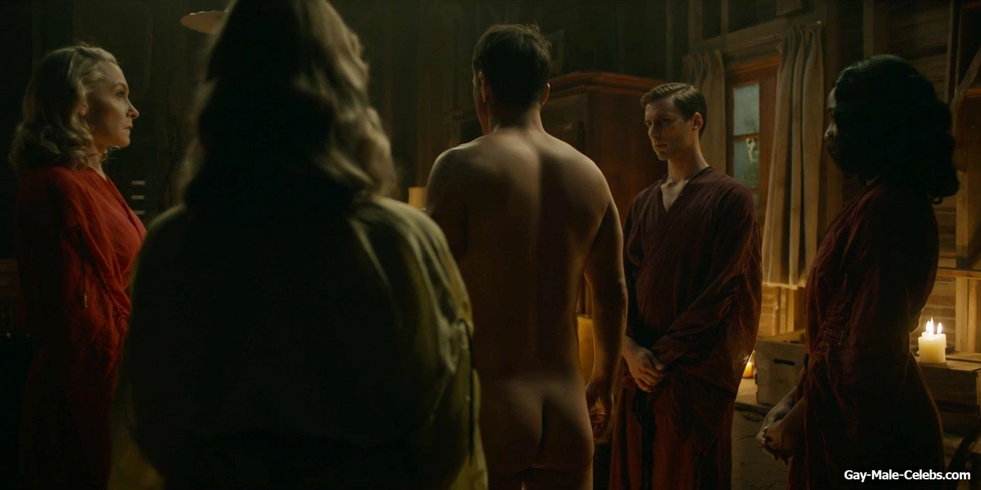 Rupert Friend nude sex scenes in Strange Angel