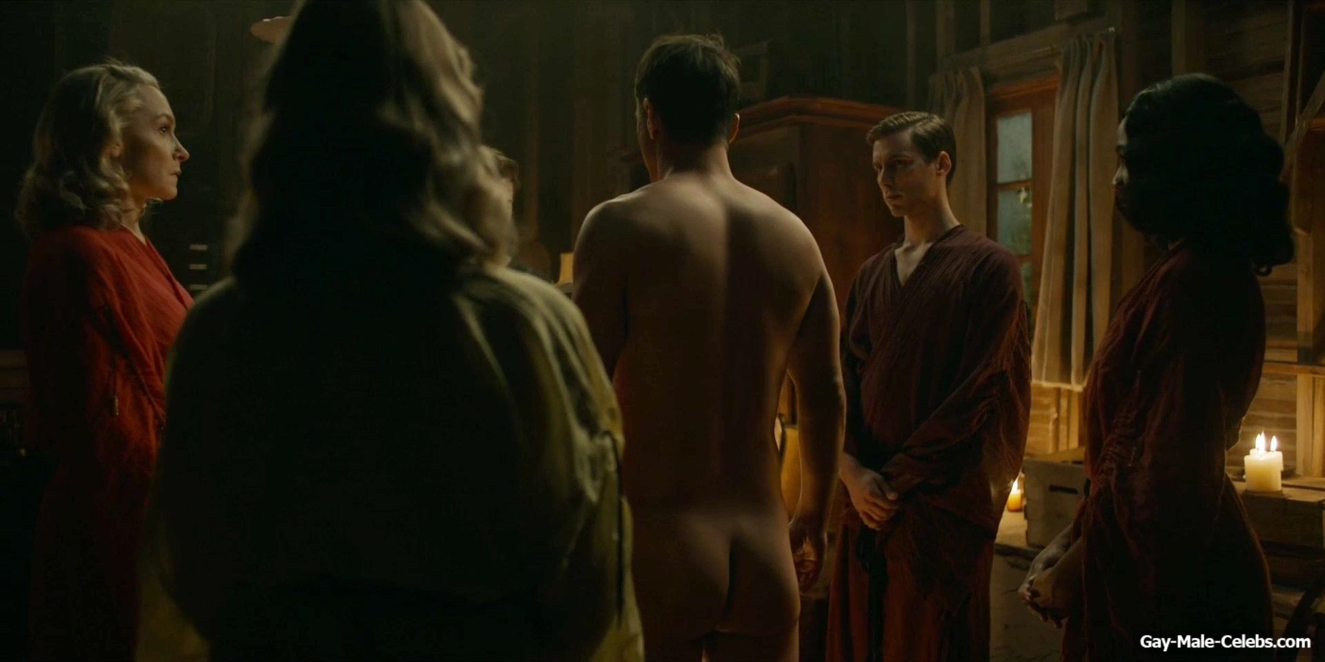 Rupert Friend nude sex scenes in Strange Angel