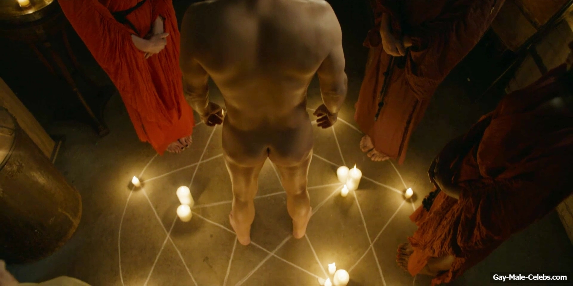 Rupert Friend nude sex scenes in Strange Angel