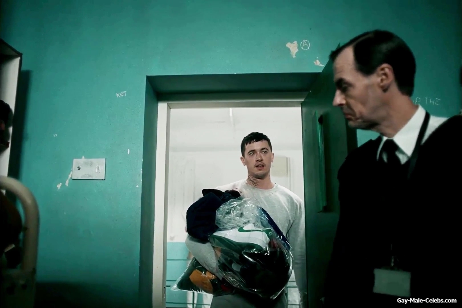 Tom Blyth frontal nude in Wasteman