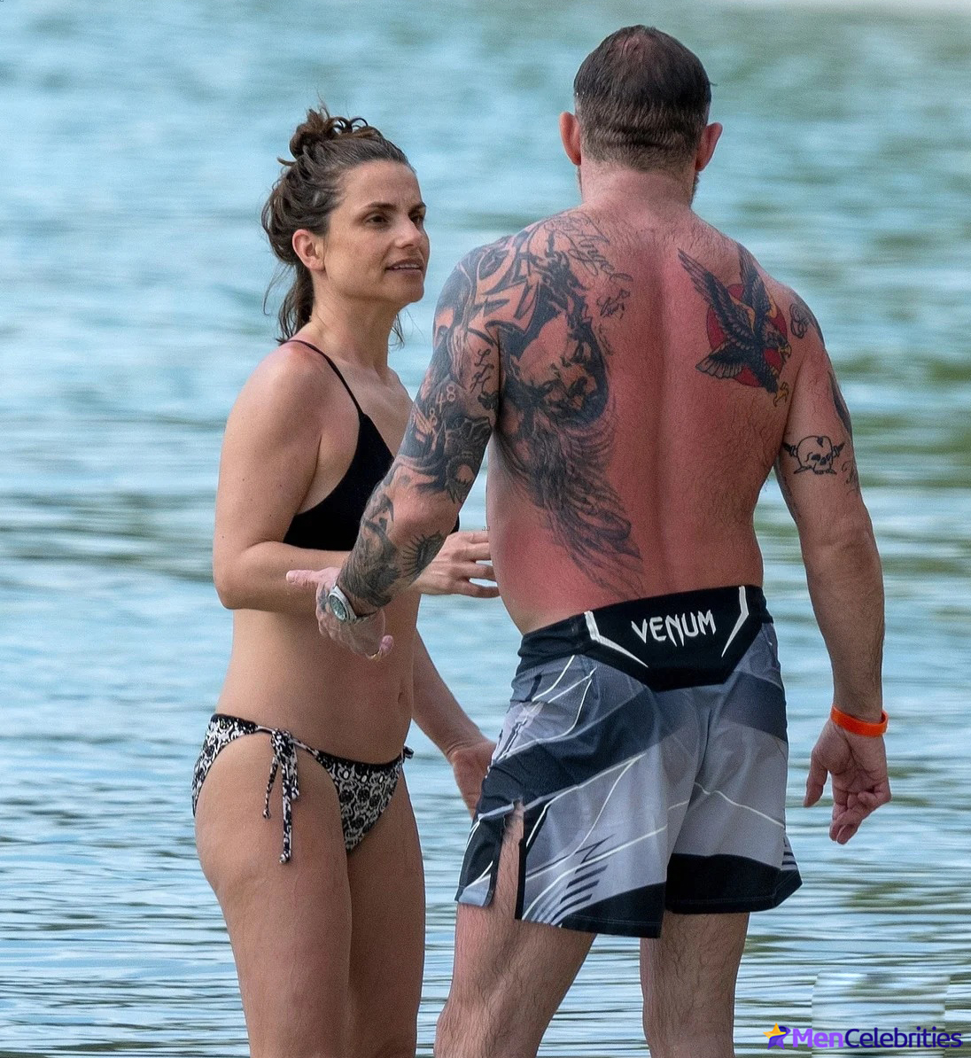 Tom Hardy Goes Shirtless During a Beach Day in Barbados