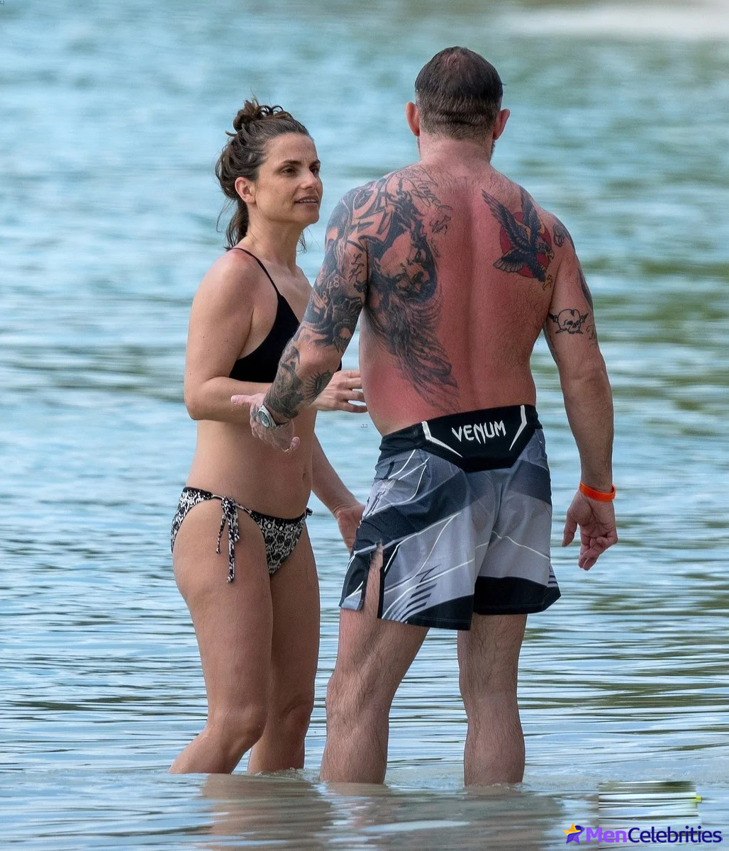 Tom Hardy Goes Shirtless During a Beach Day in Barbados