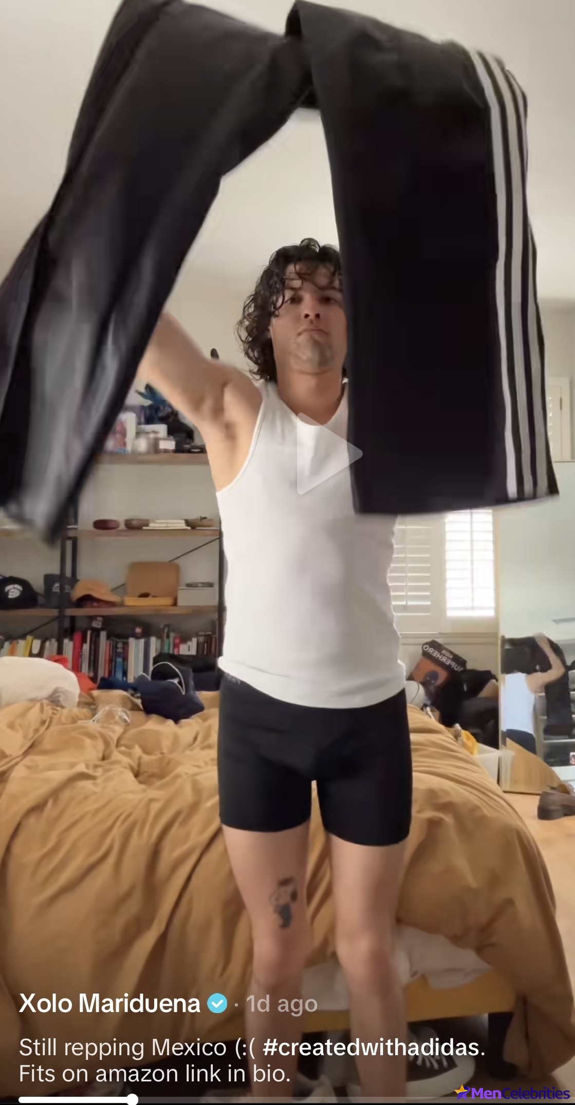 Xolo Mariduena cock bulge and shirtless pics