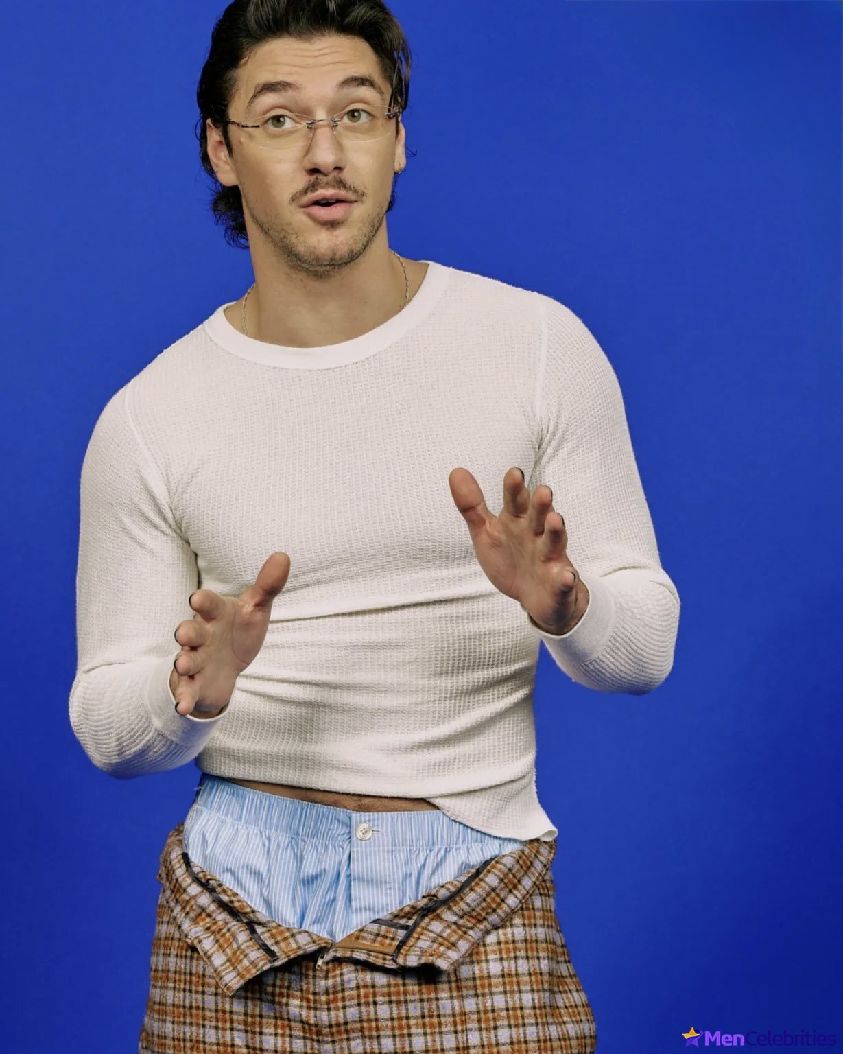 Belmont Cameli cock bulge and underwear pics