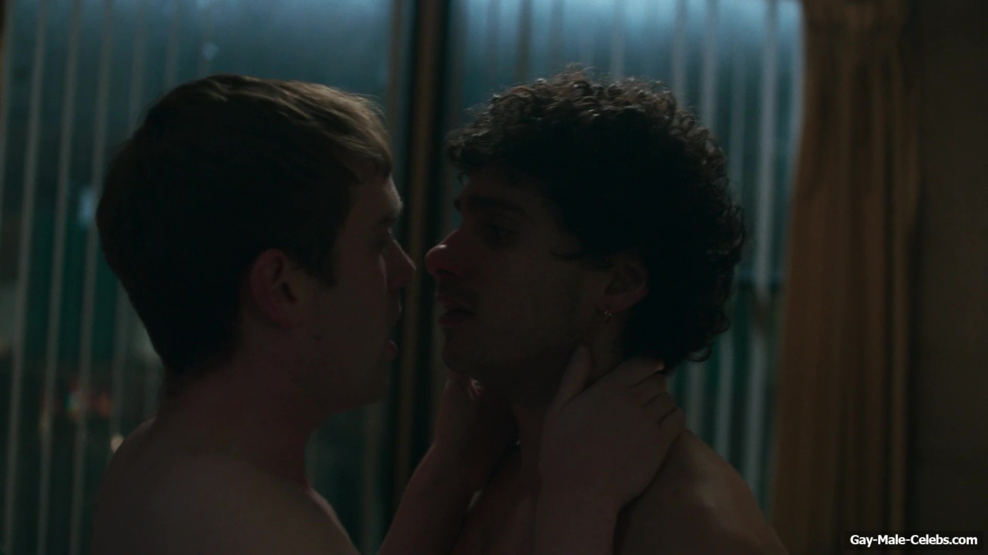Bilal Hasna and Mitchell Robertson gay scenes in Half Man