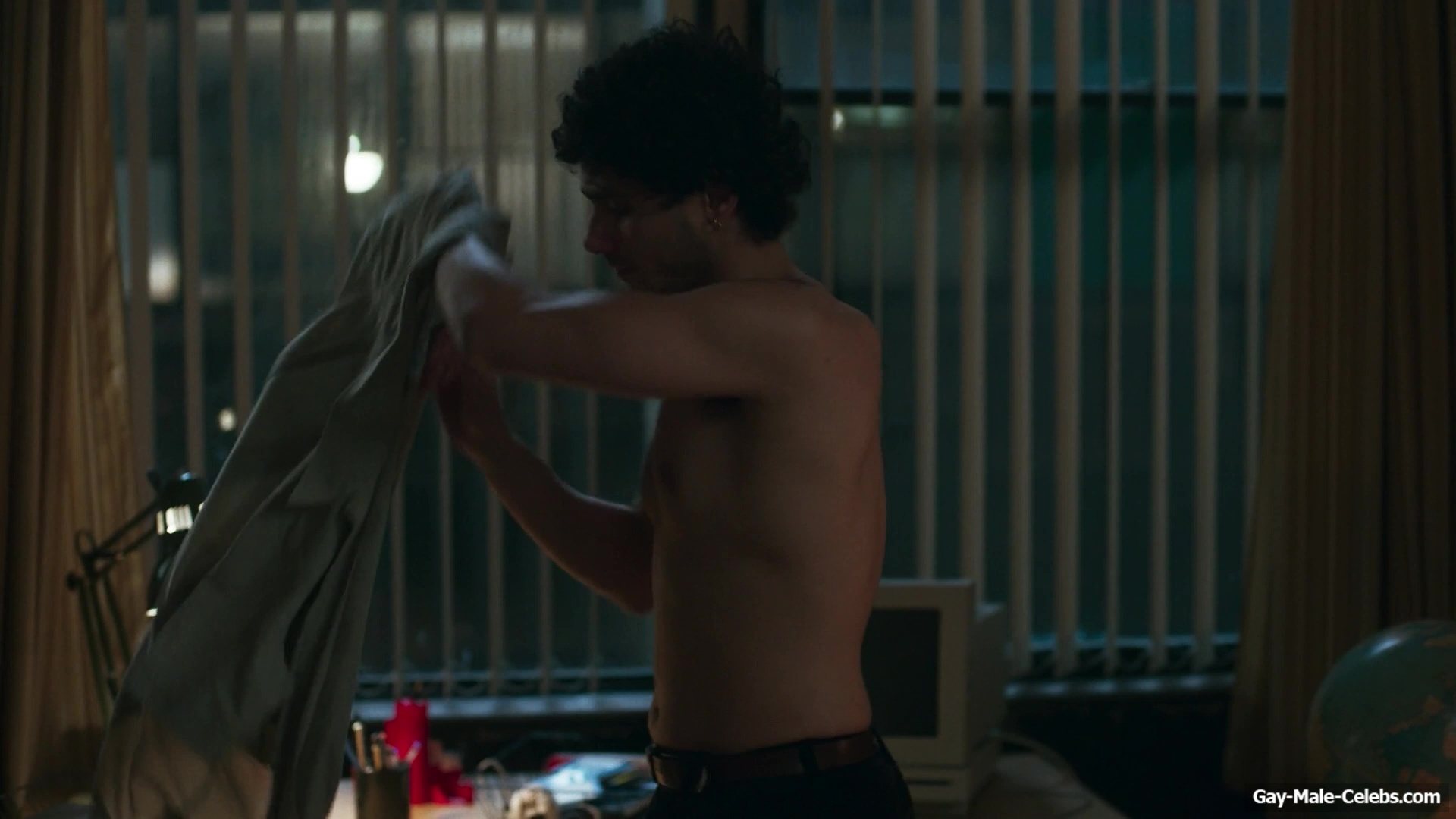 Bilal Hasna and Mitchell Robertson gay scenes in Half Man