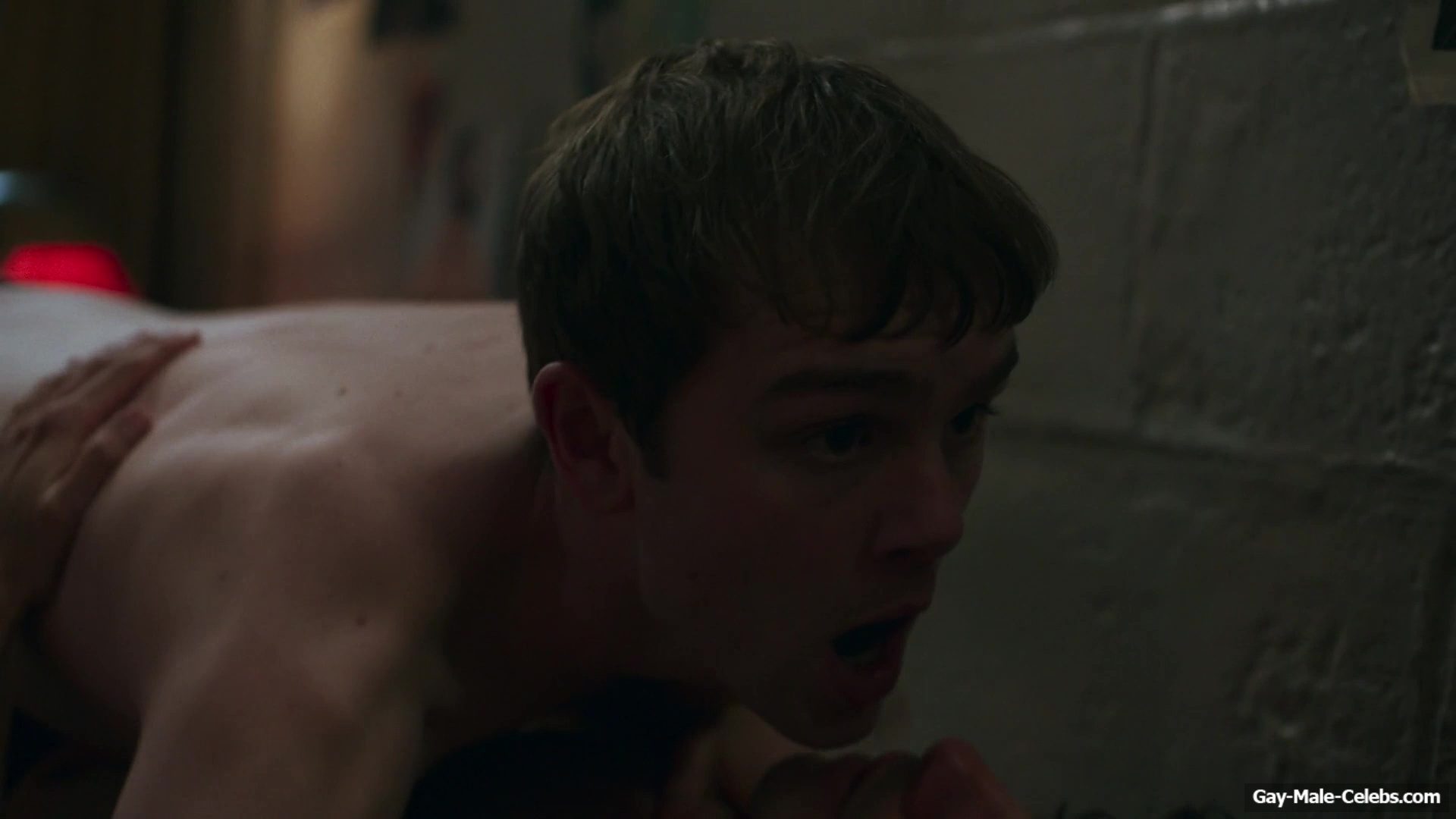 Bilal Hasna and Mitchell Robertson gay scenes in Half Man