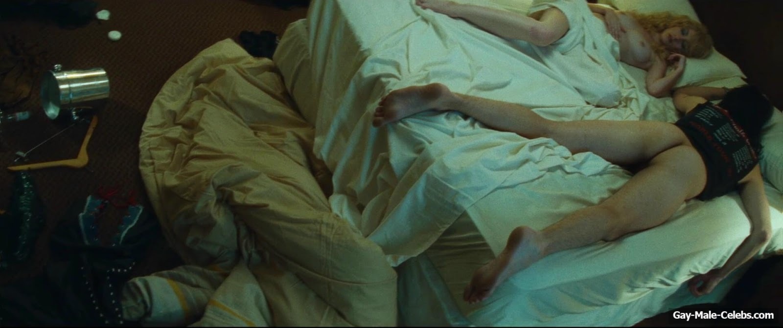 Douglas Booth nude ass in The Dirt