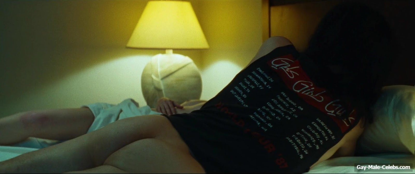 Douglas Booth nude ass in The Dirt