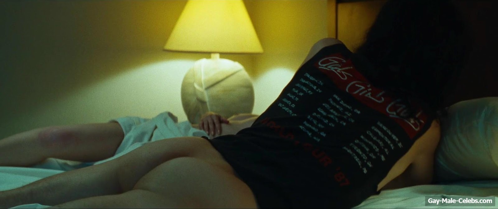 Douglas Booth nude ass in The Dirt