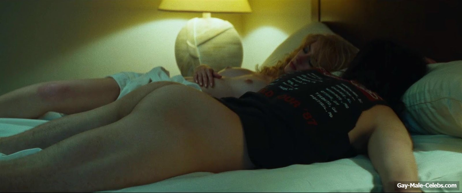 Douglas Booth nude ass in The Dirt