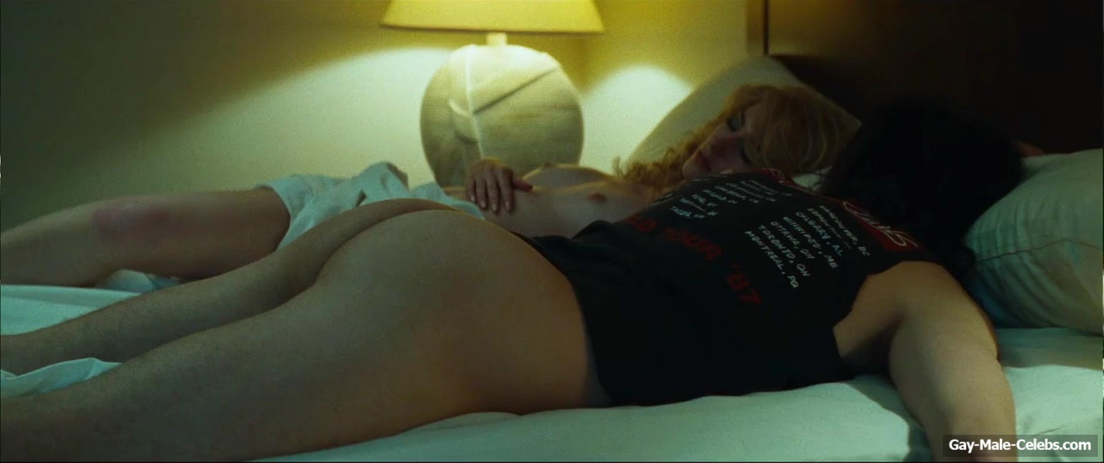 Douglas Booth nude ass in The Dirt