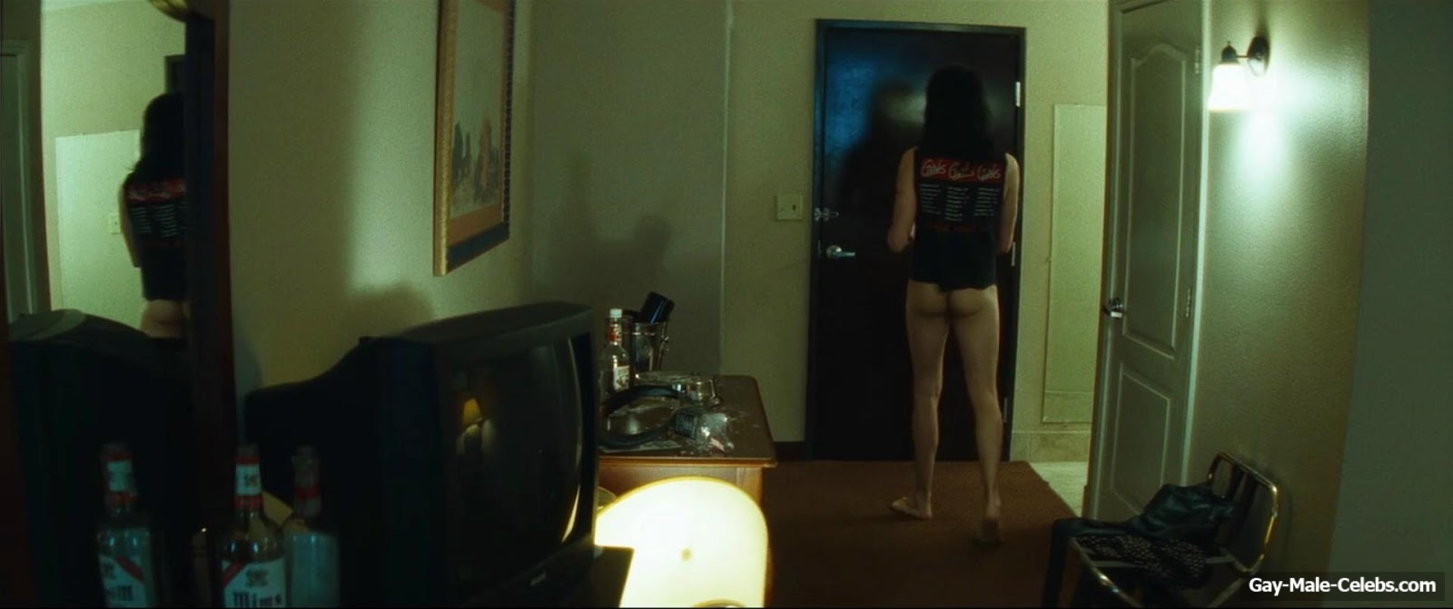 Douglas Booth nude ass in The Dirt
