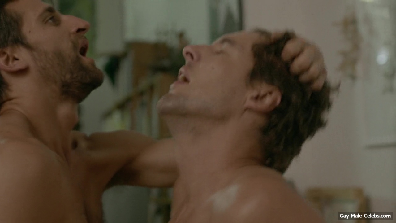Emilio Edwards and Francisco Celhay Nude Gay Sex in In The Grayscale