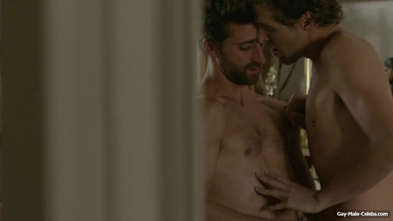Emilio Edwards and Francisco Celhay Nude Gay Sex in In The Grayscale