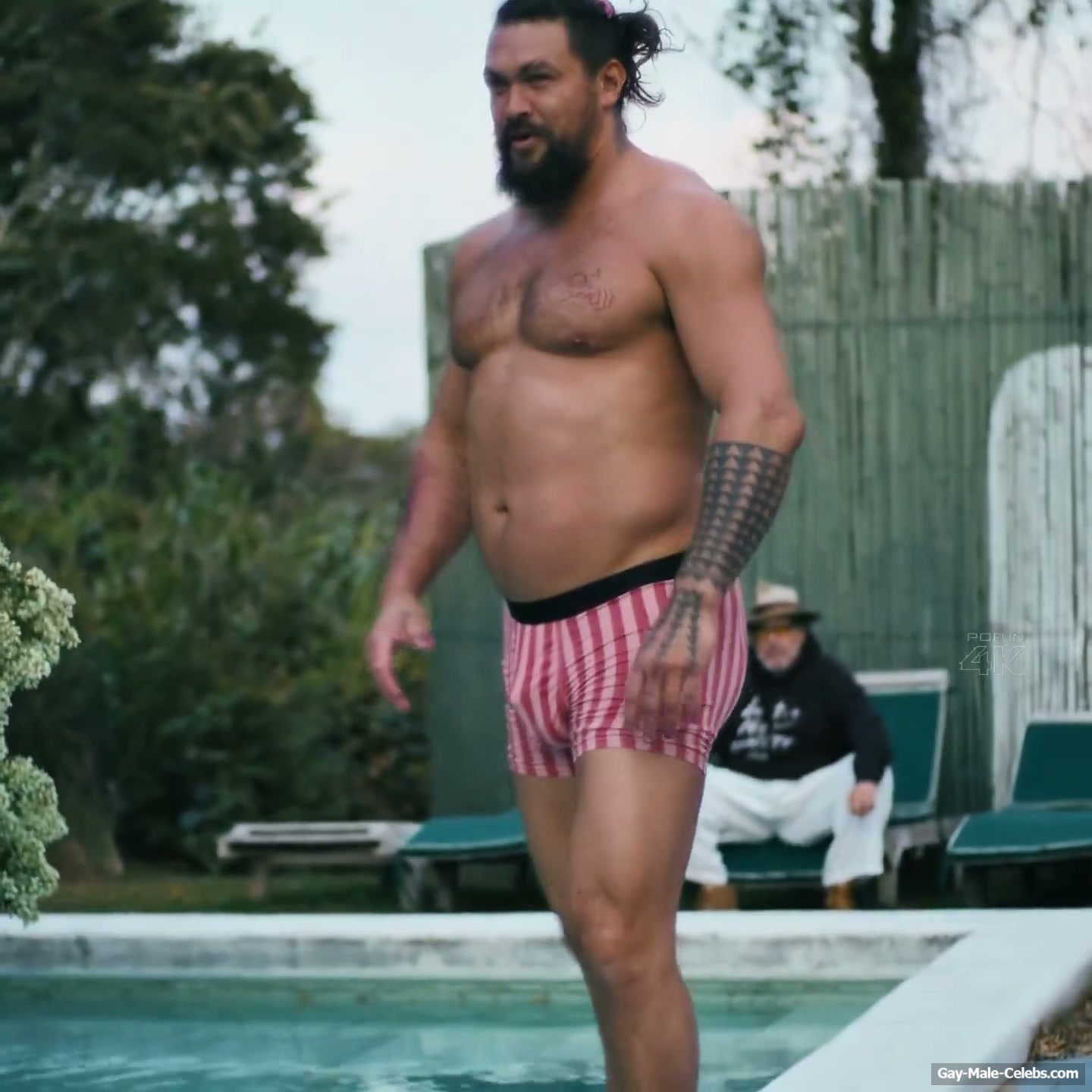Jason Momoa dick bulge and underwear pics