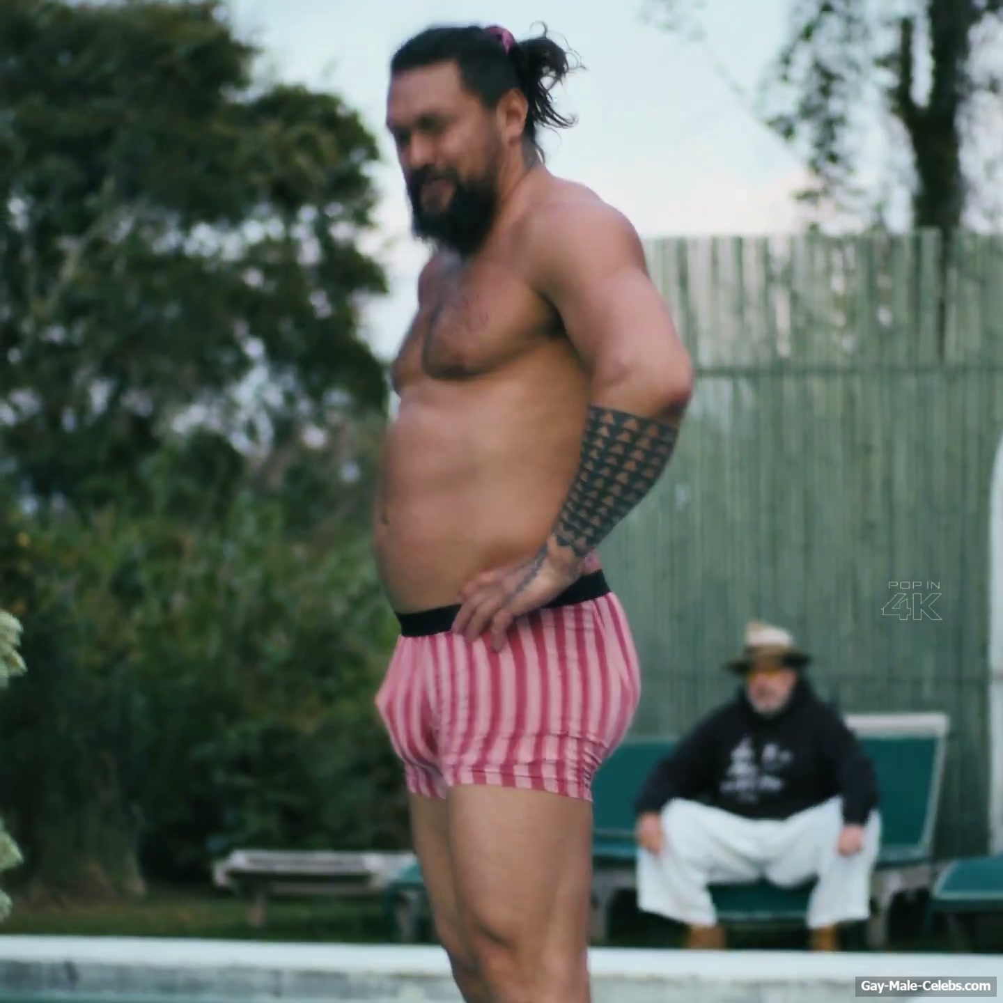 Jason Momoa shirtless