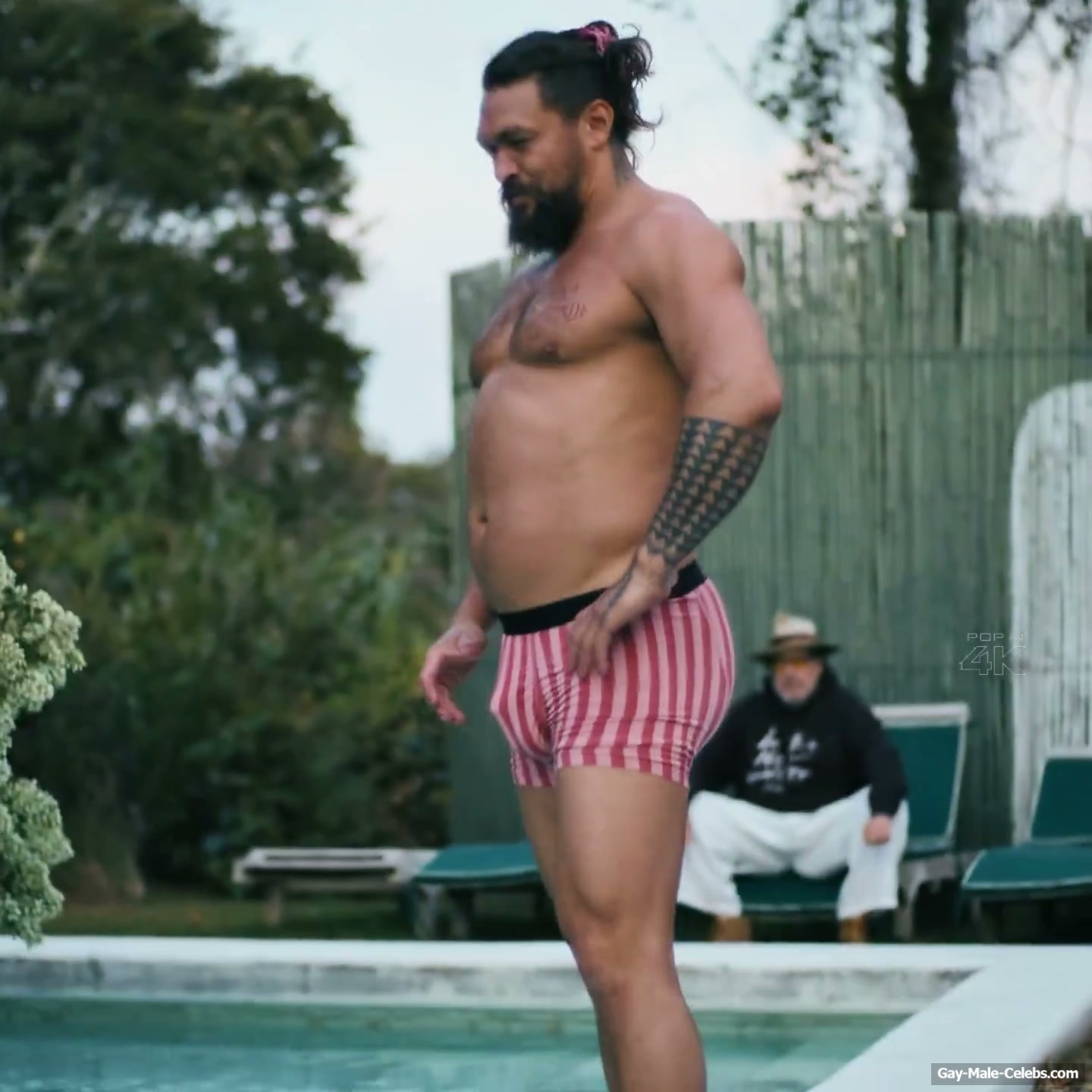 Jason Momoa dick bulge and underwear pics