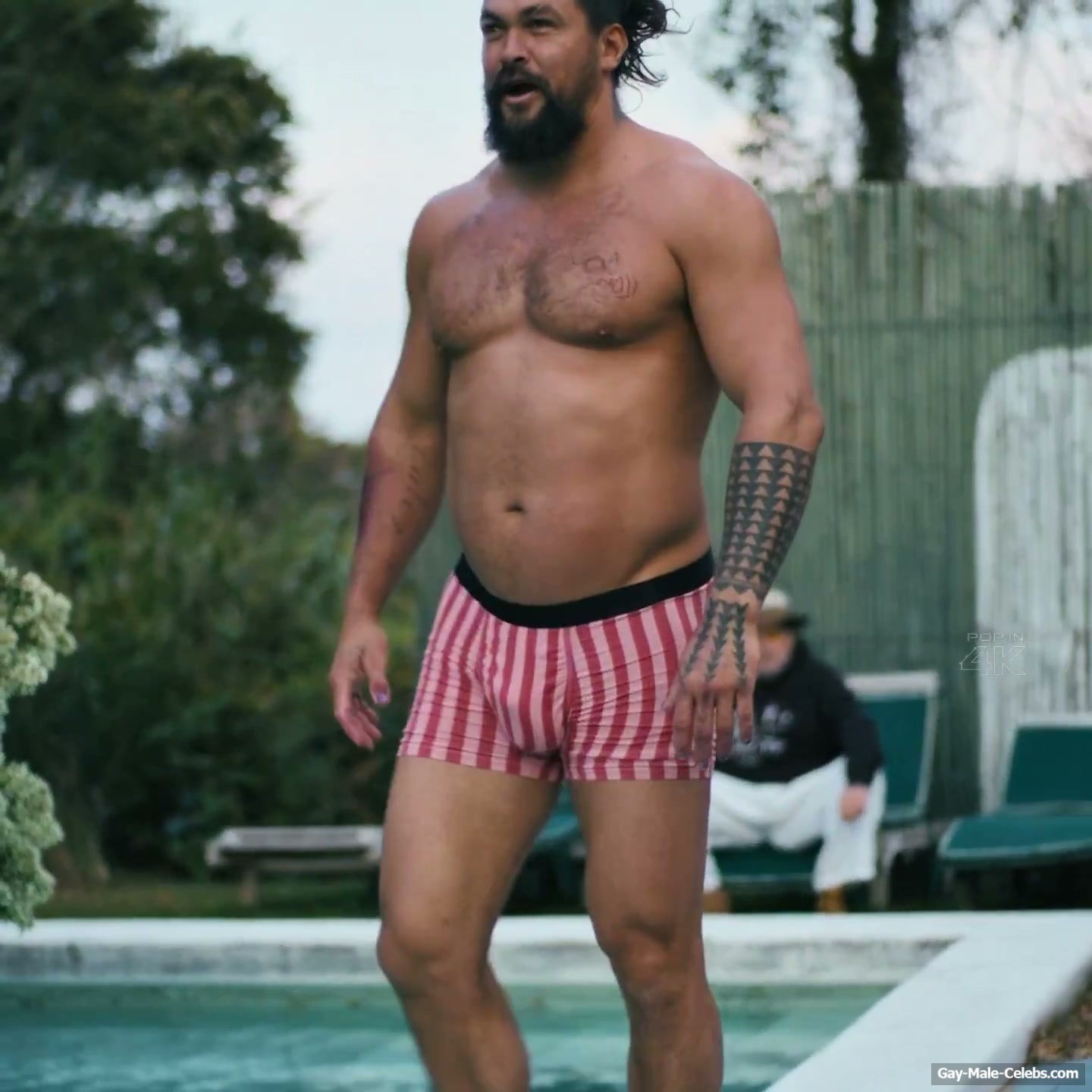 Jason Momoa dick bulge and underwear pics