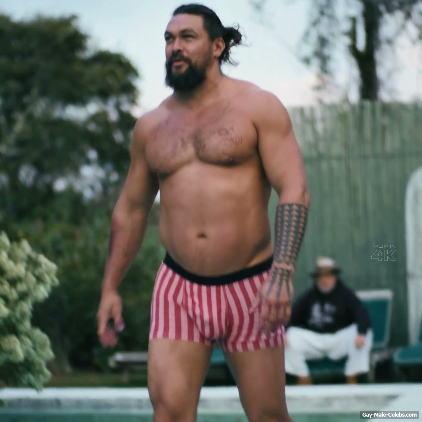 Jason Momoa dick bulge and underwear pics