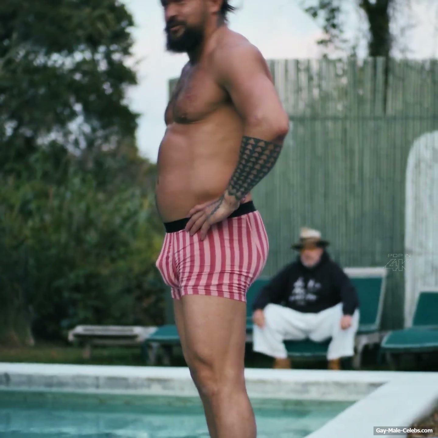 Jason Momoa dick bulge and underwear pics
