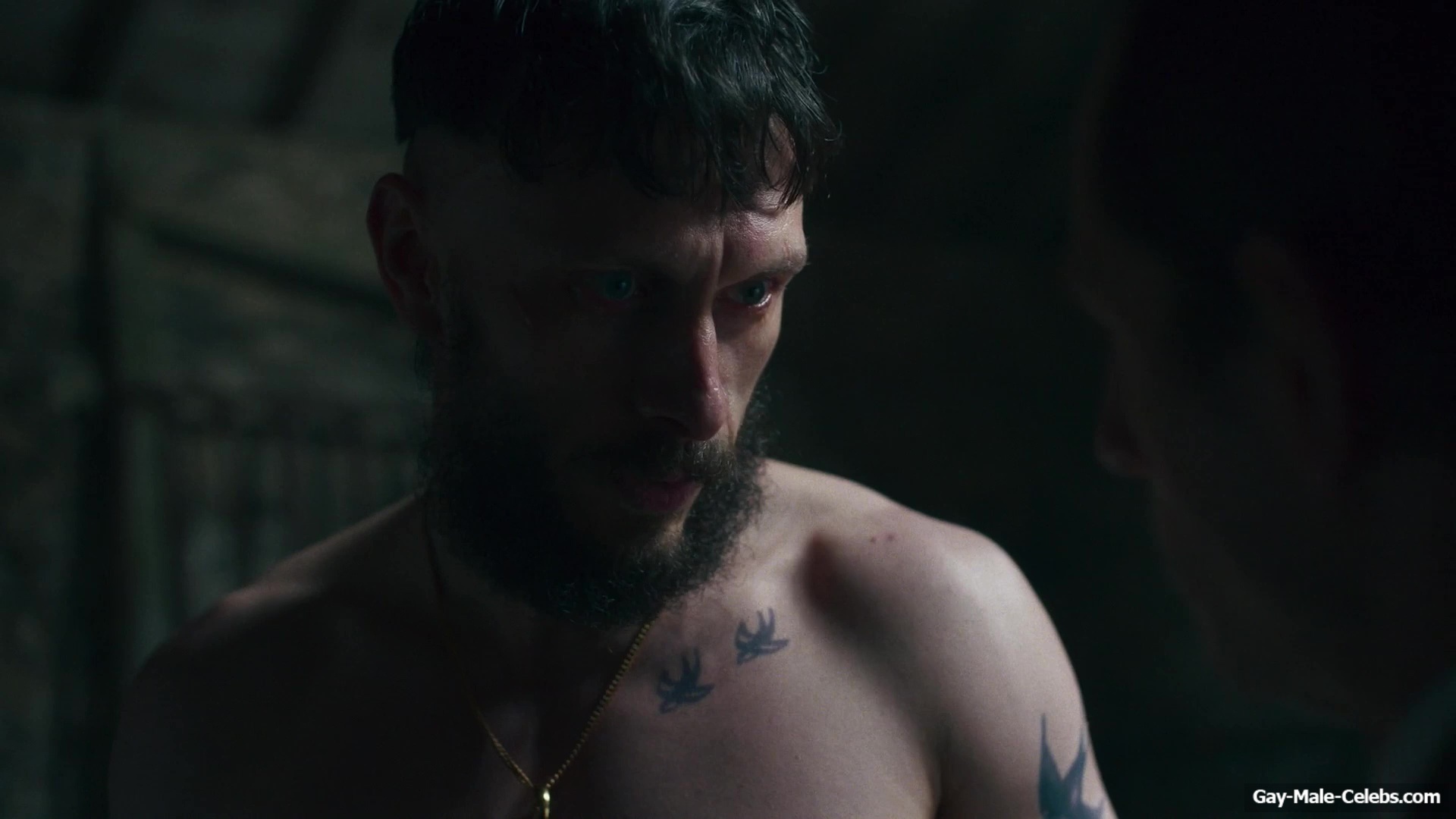Richard Gadd shirtless in Half Man 2026