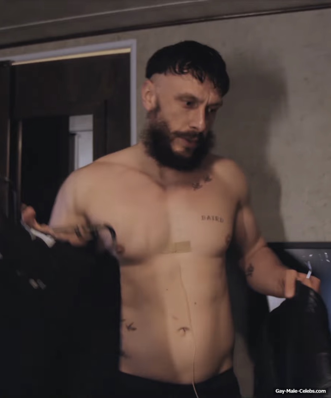 Richard Gadd shirtless in Half Man 2026