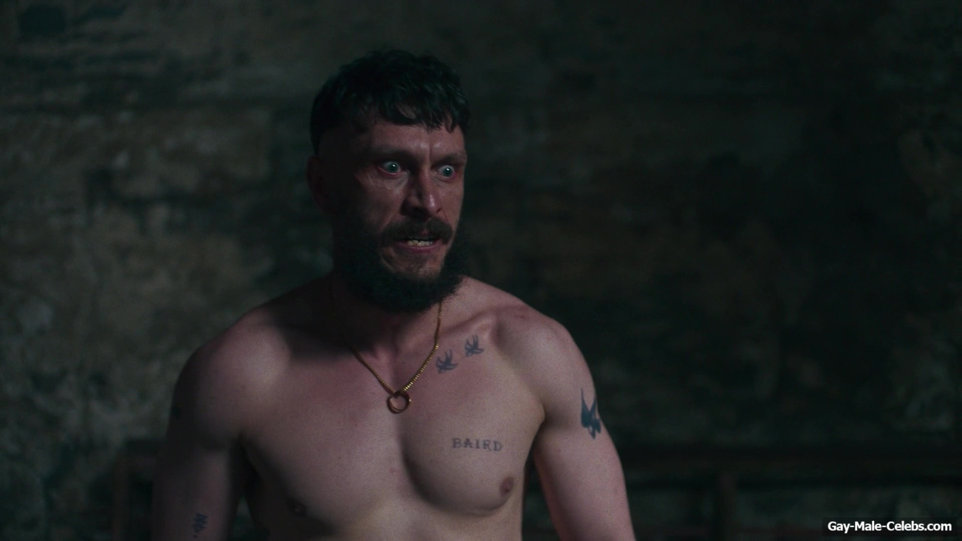 Richard Gadd shirtless in Half Man 2026