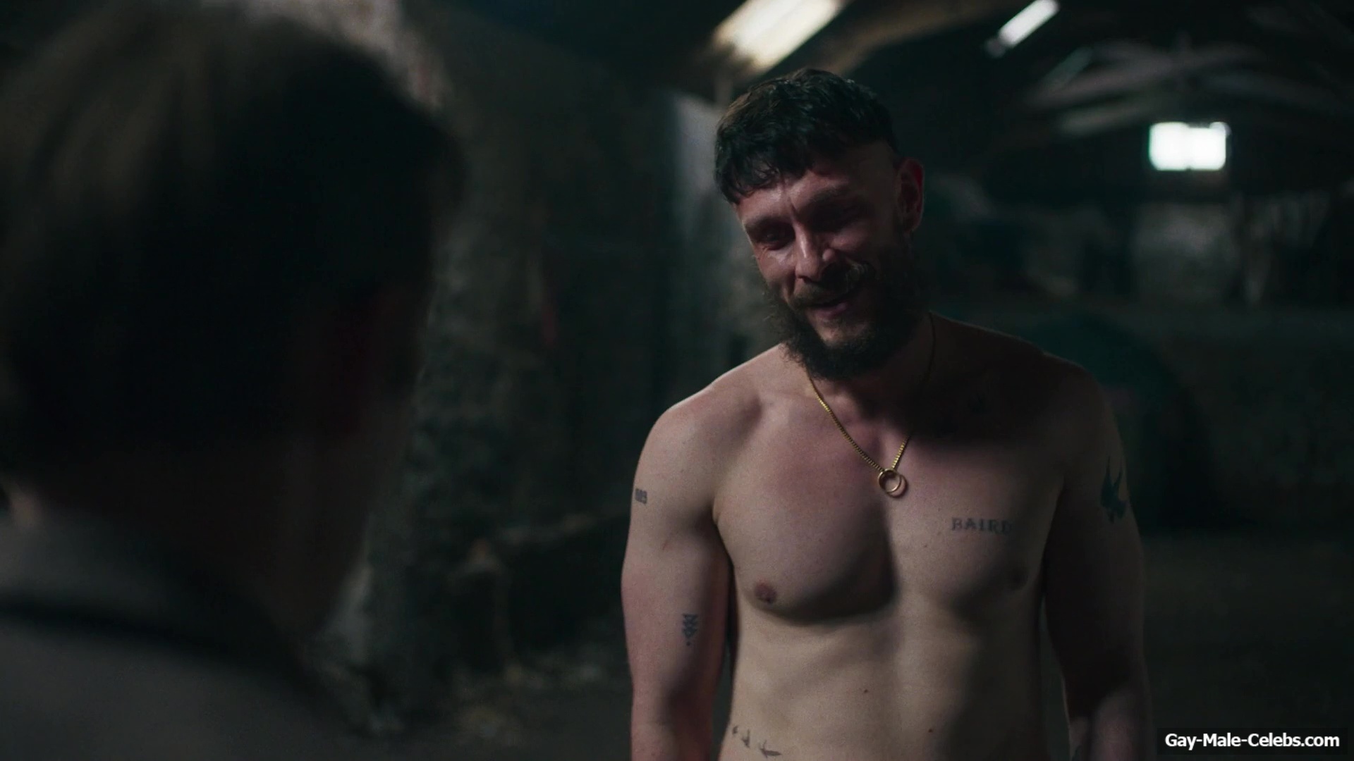 Richard Gadd shirtless in Half Man 2026