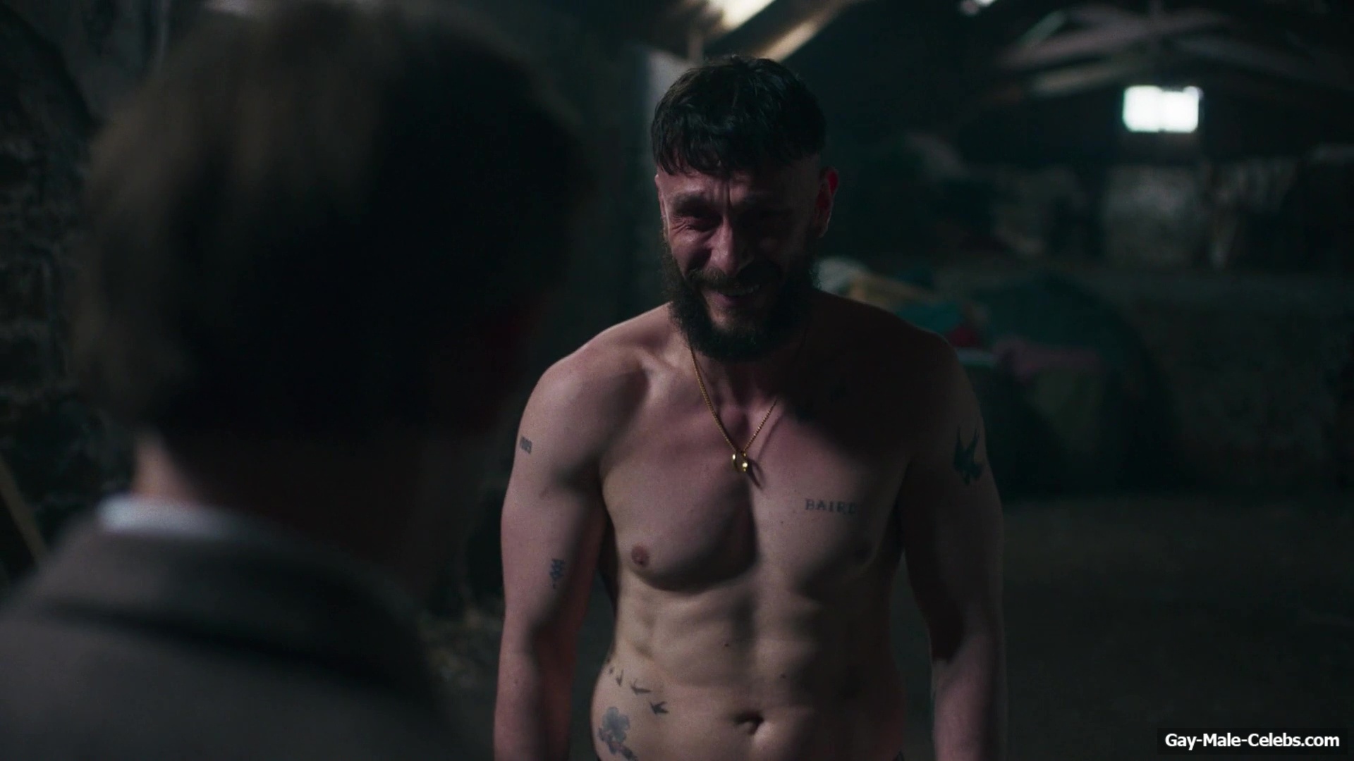 Richard Gadd shirtless in Half Man 2026