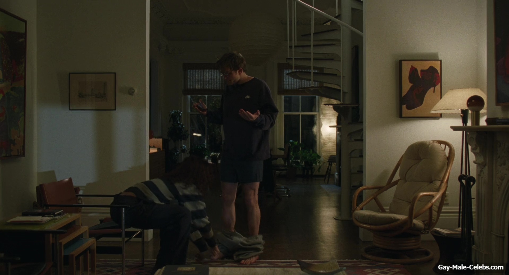 Robert Patison nude and sex in The Drama