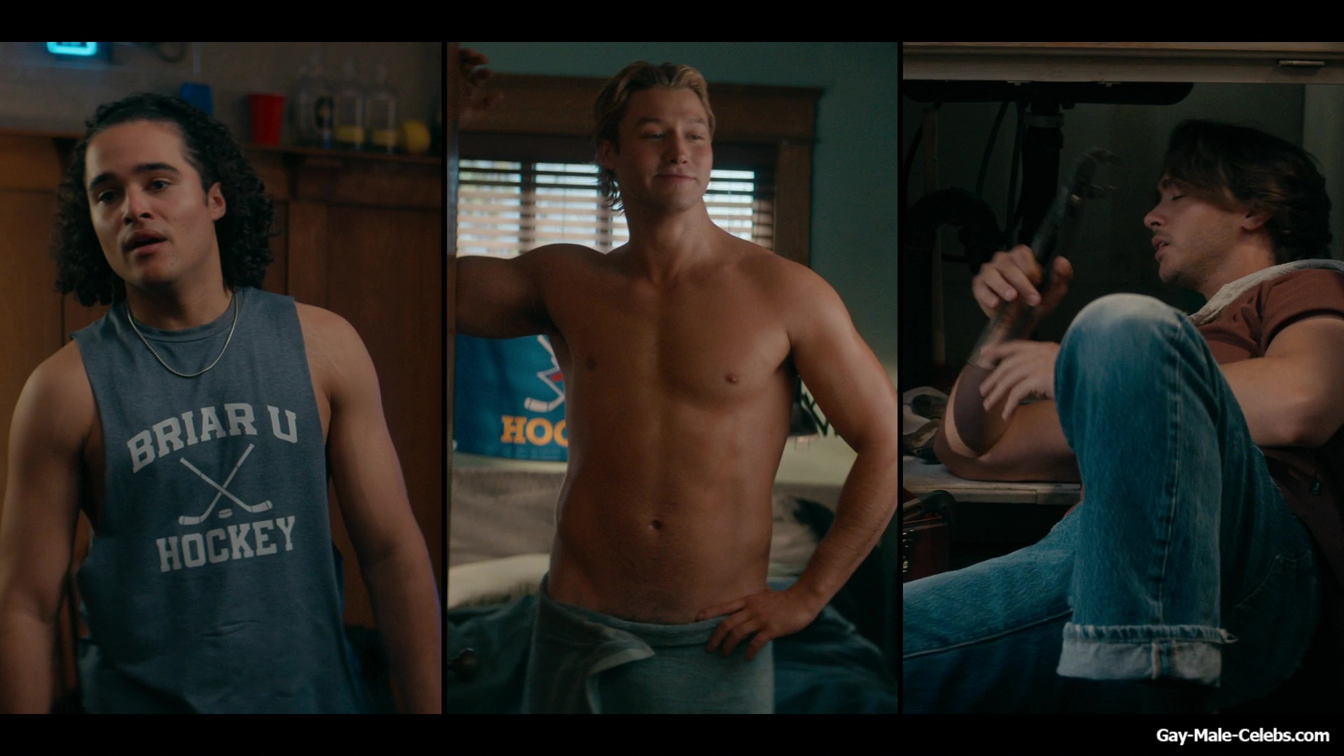 Stephen Kalyn shirtless
