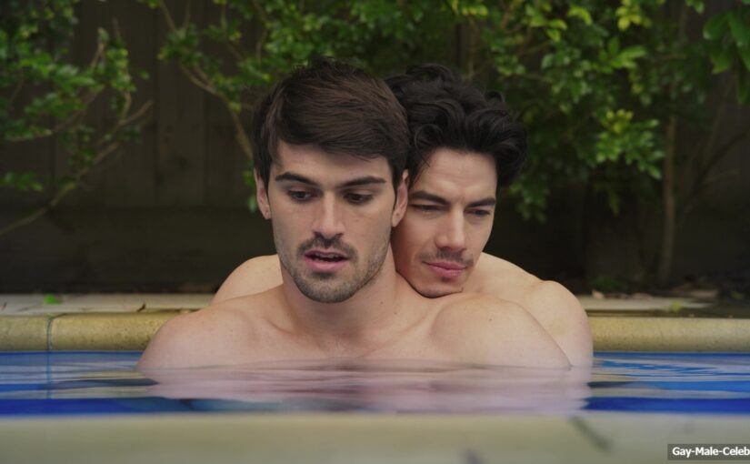 Alex Kaan & Jakob Ambrose Shirtless & Sexy In Neighbours
