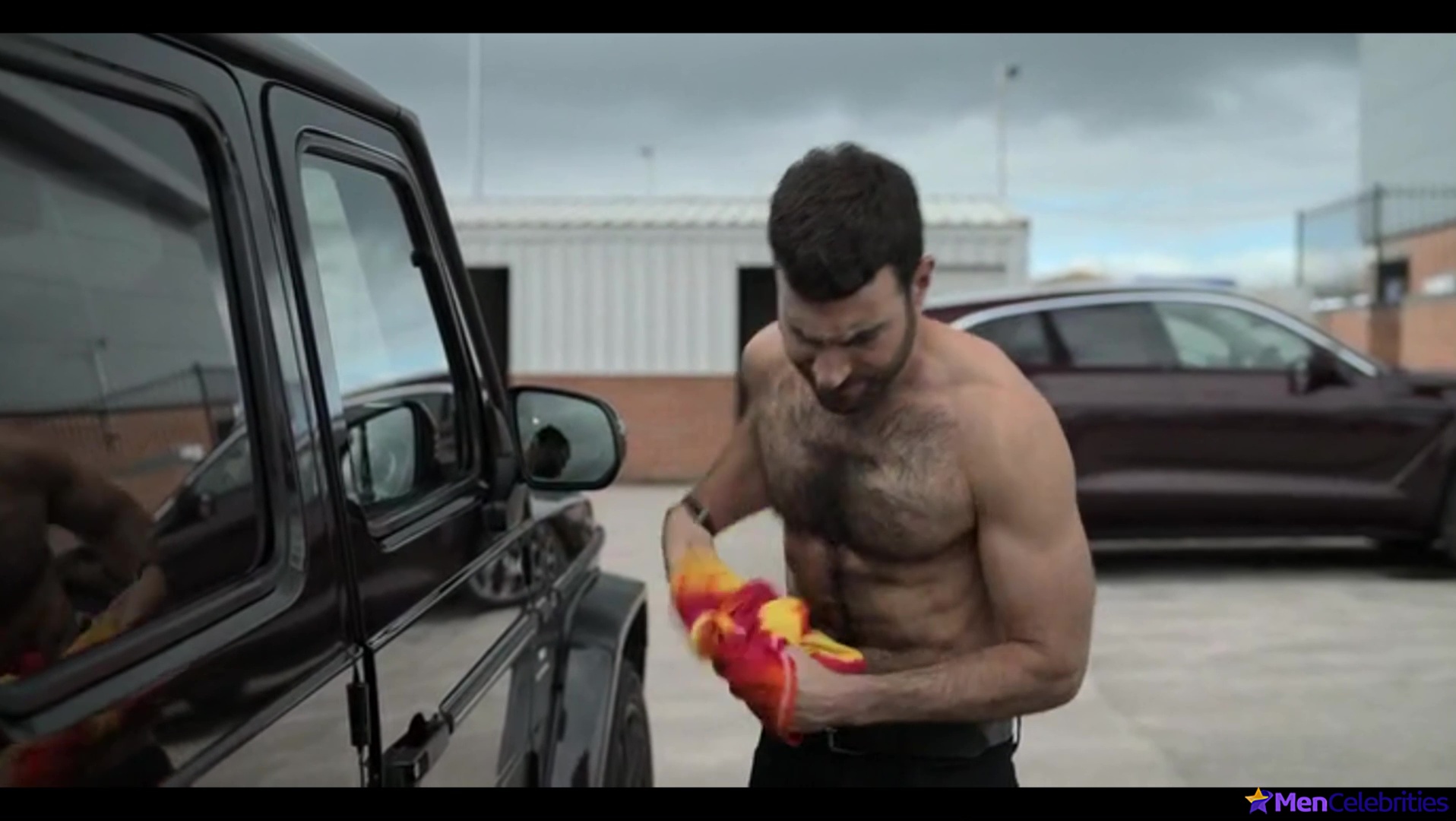 Brett Goldstein shirtless