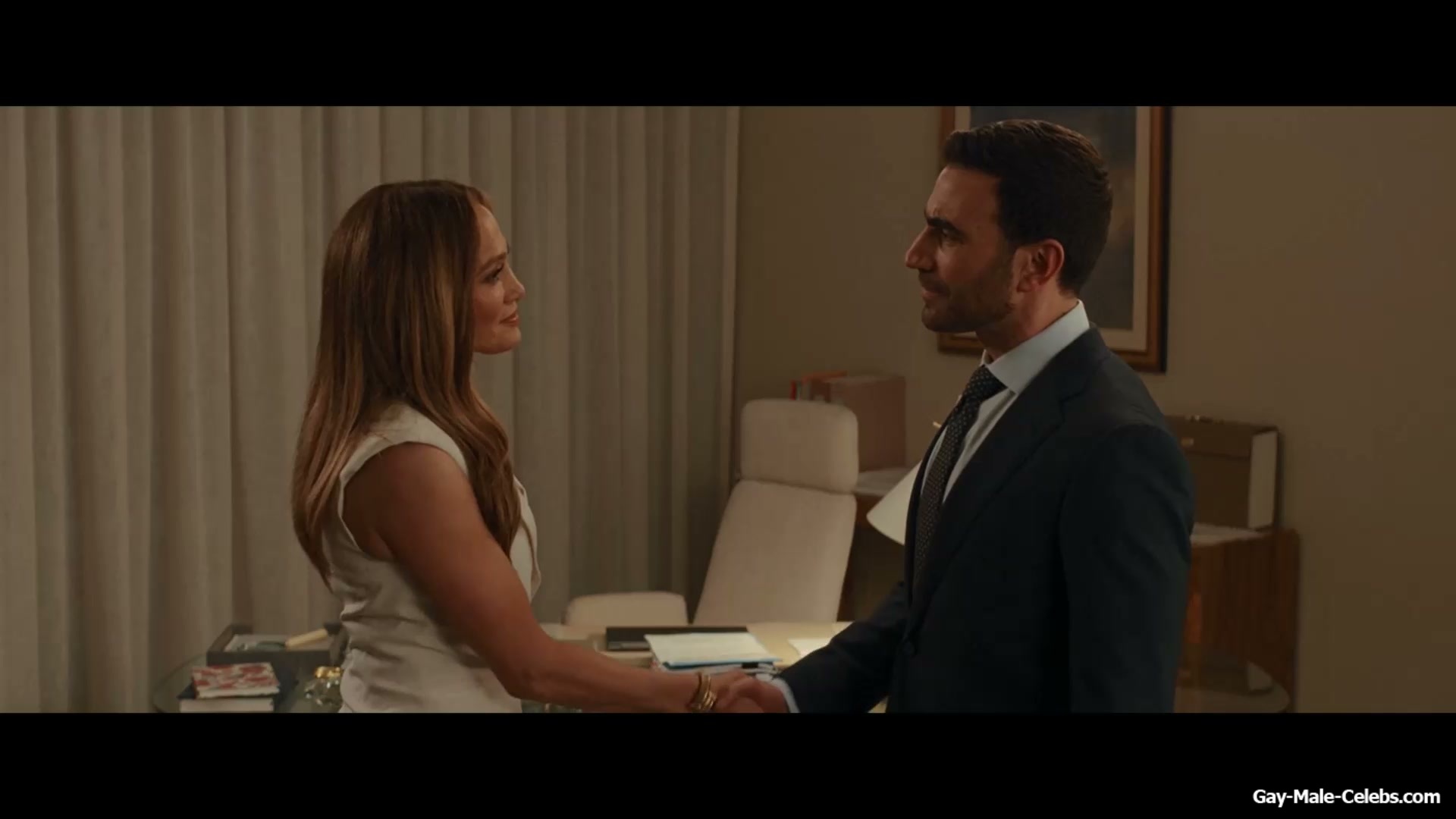 Brett Goldstein Shirtless And Erect Cock Scenes in Office Romance
